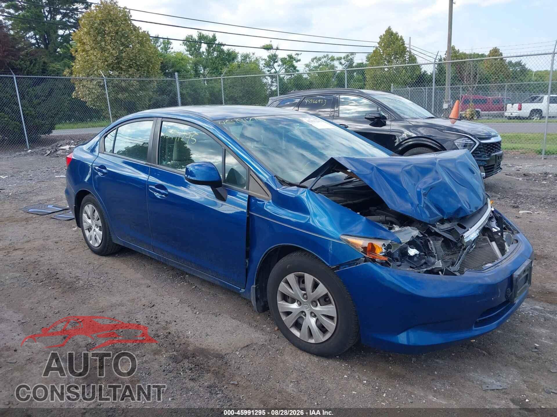 HONDA CIVIC 2012 - 2HGFB2F59CH542024