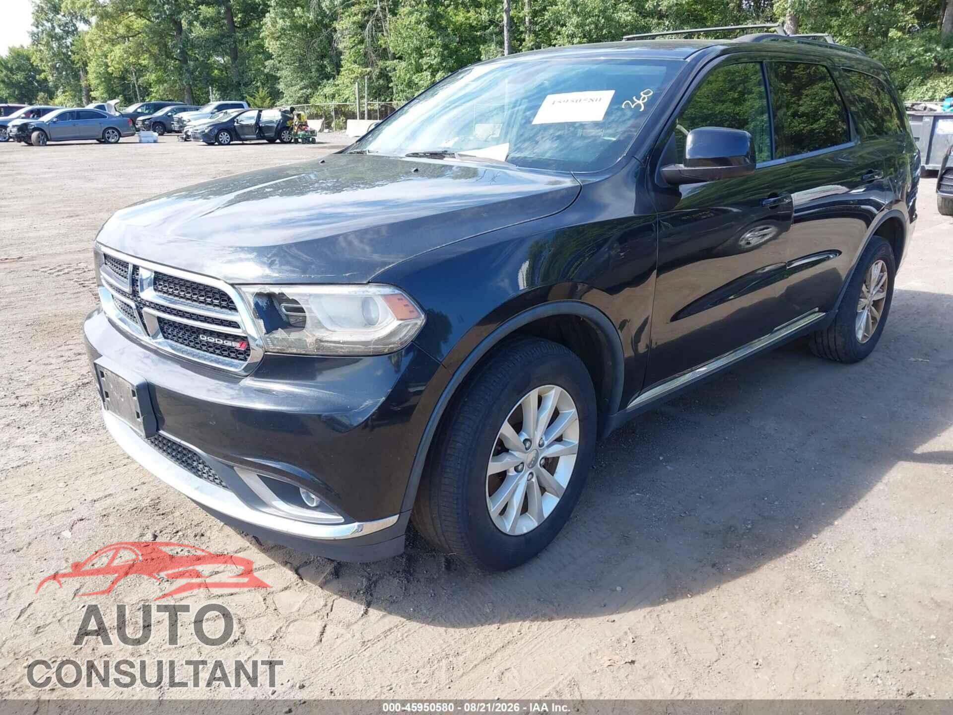 DODGE DURANGO 2014 - 1C4RDJAG4EC314396