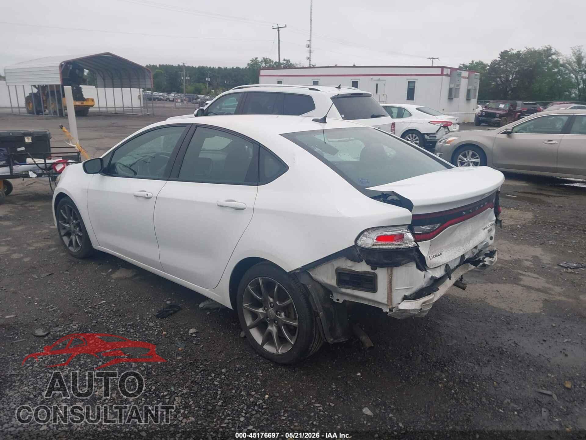 DODGE DART 2014 - 1C3CDFBB8ED687381