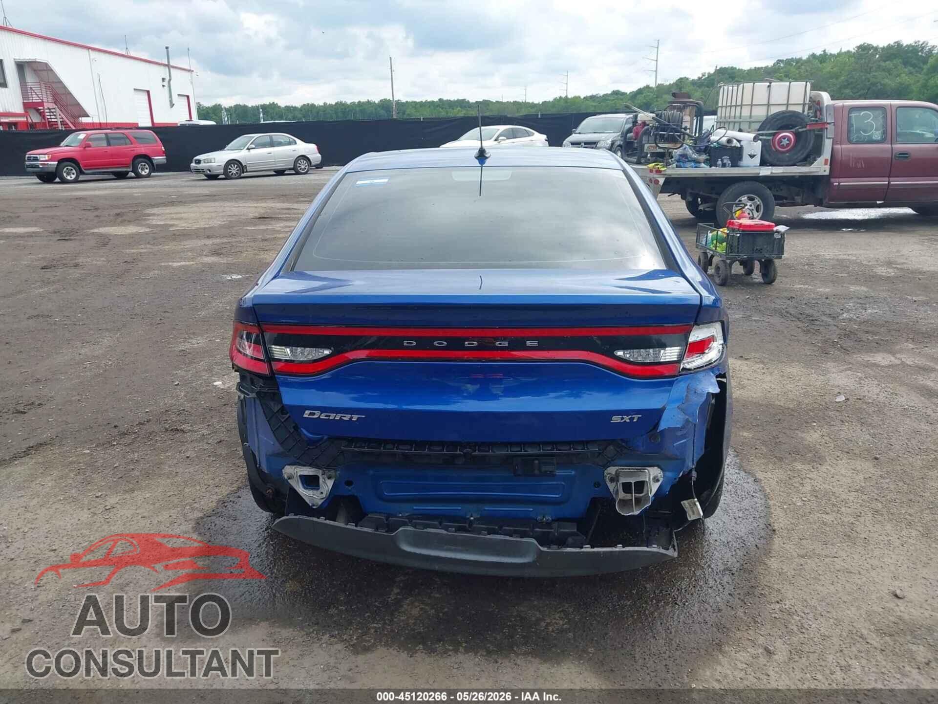 DODGE DART 2013 - 1C3CDFBA2DD257271