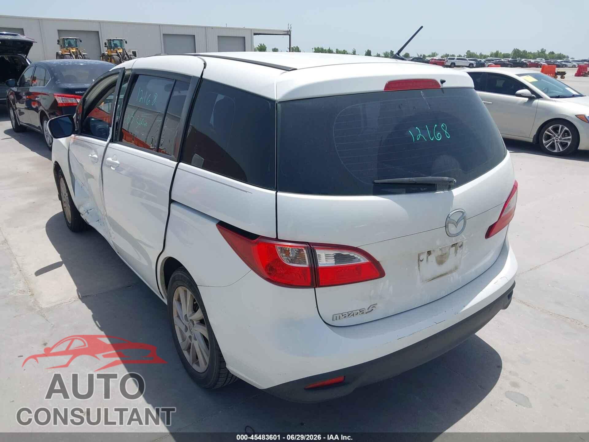 MAZDA MAZDA5 2012 - JM1CW2BL7C0105461