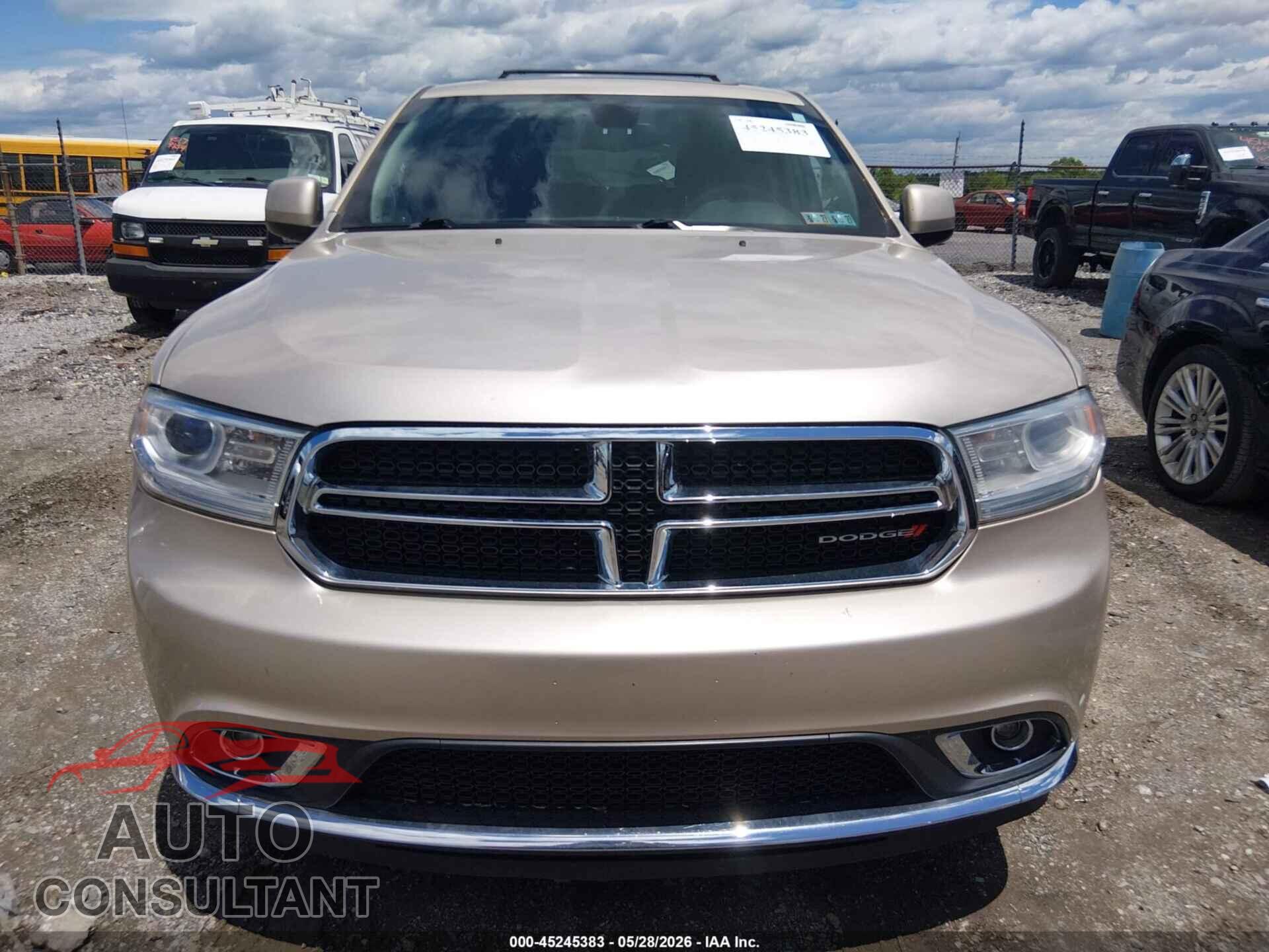 DODGE DURANGO 2014 - 1C4RDJAG5EC295972