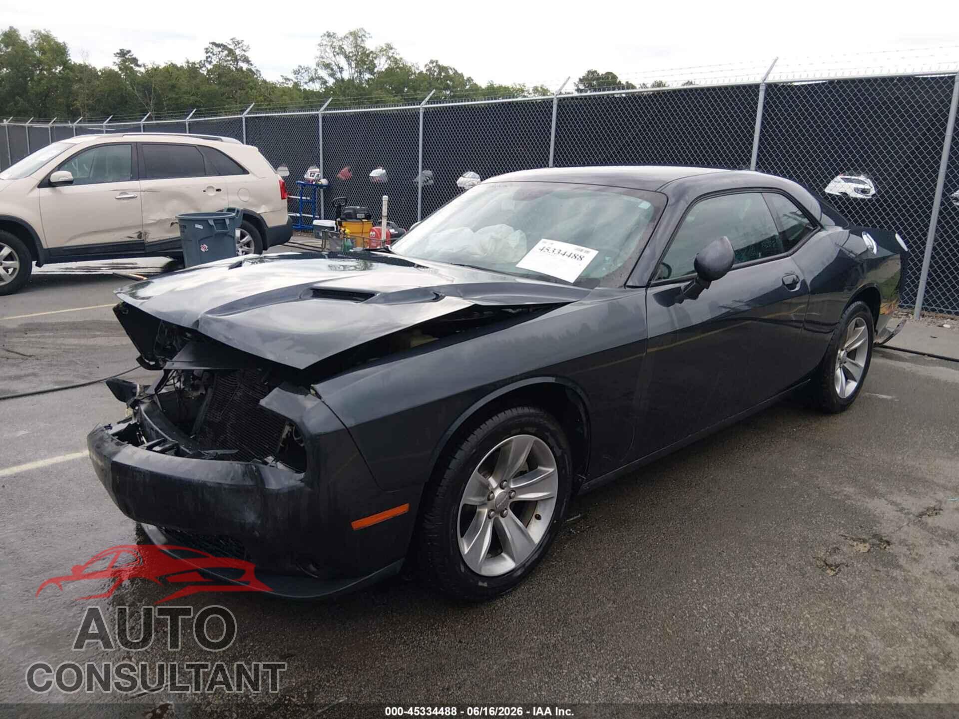DODGE CHALLENGER 2016 - 2C3CDZAG0GH331107