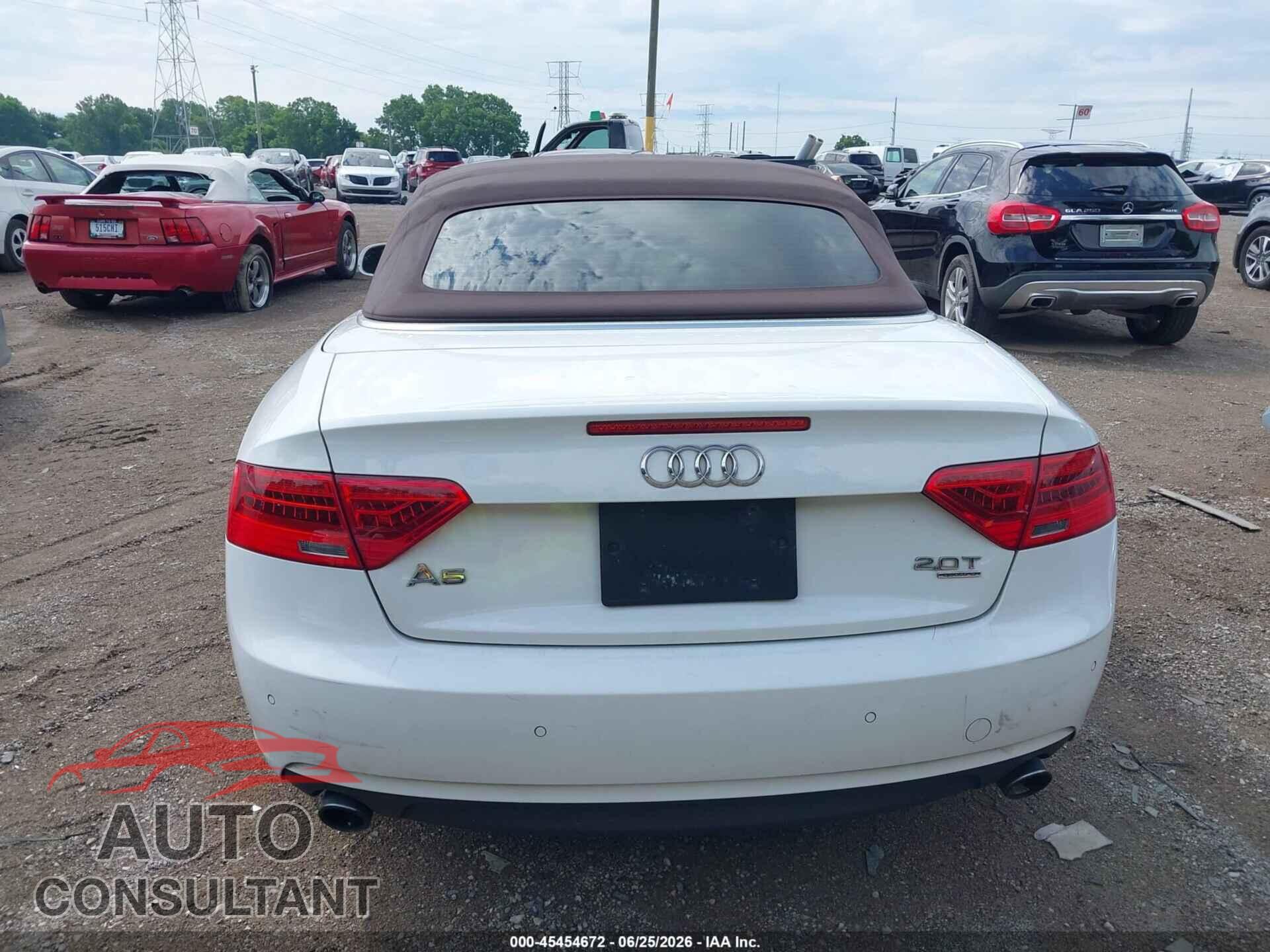 AUDI A5 2013 - WAULFAFH2DN005902