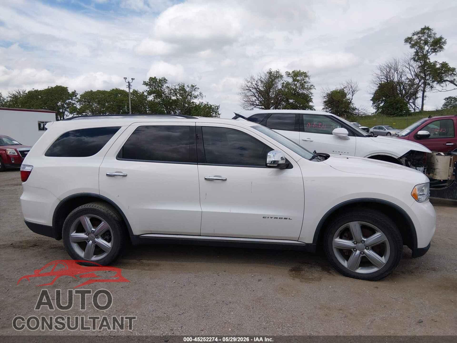 DODGE DURANGO 2011 - 1D4SE5GT2BC594456