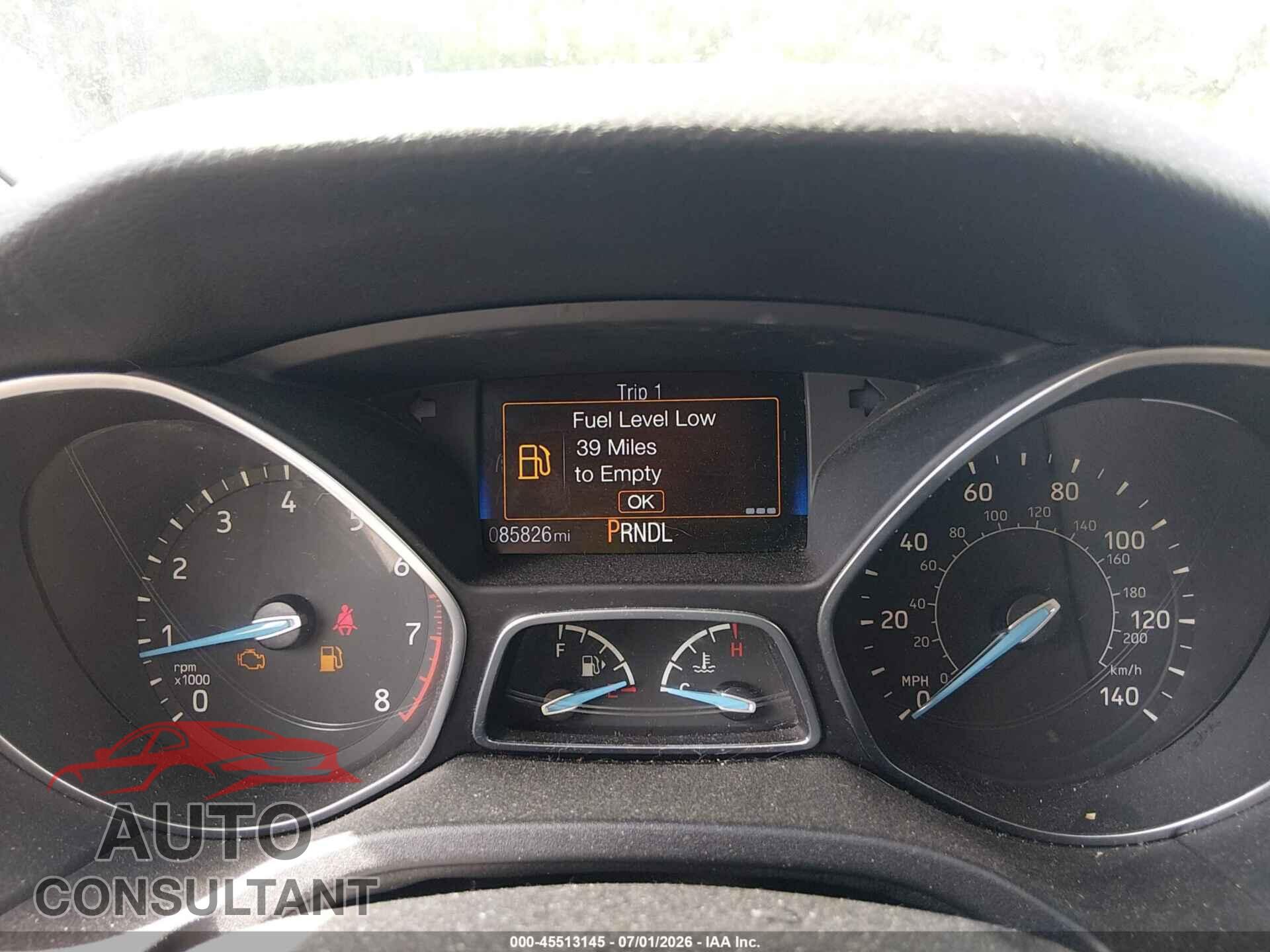 FORD FOCUS 2016 - 1FADP3E20GL328865