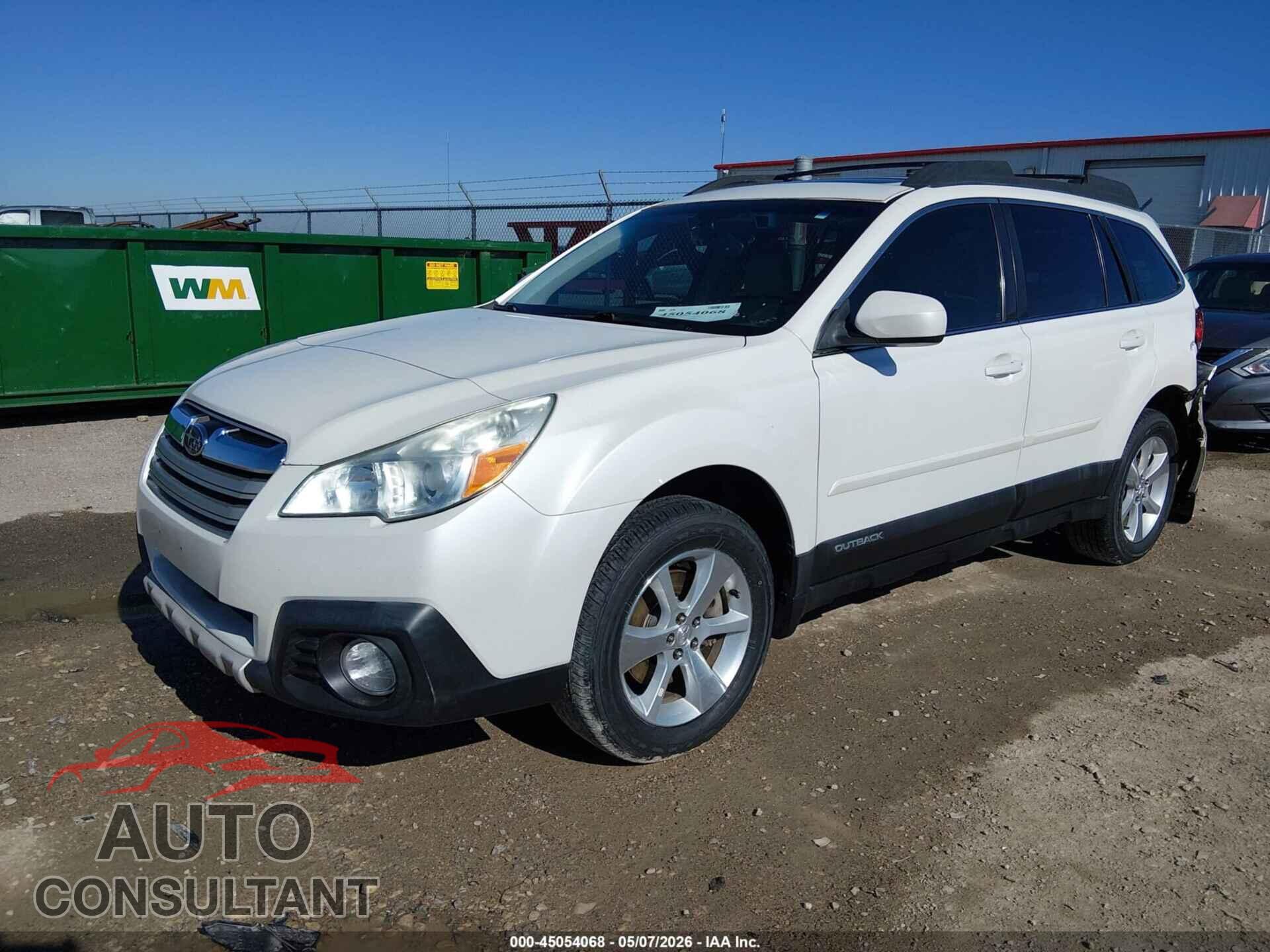 SUBARU OUTBACK 2013 - 4S4BRDPC7D2286859