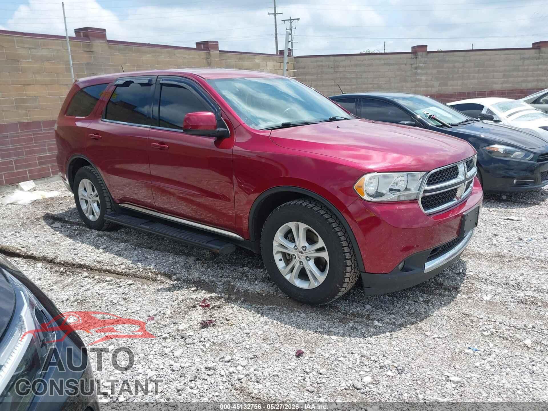 DODGE DURANGO 2013 - 1C4RDHAG2DC669509