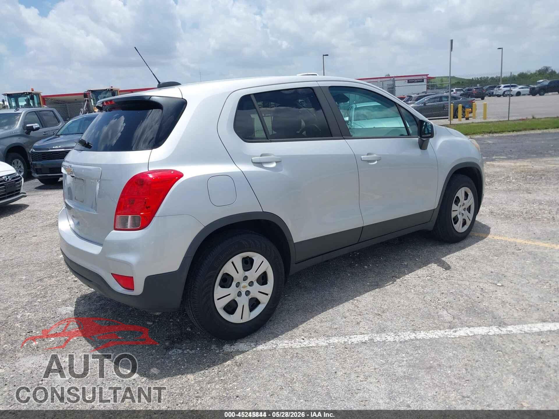 CHEVROLET TRAX 2019 - 3GNCJKSB3KL110302