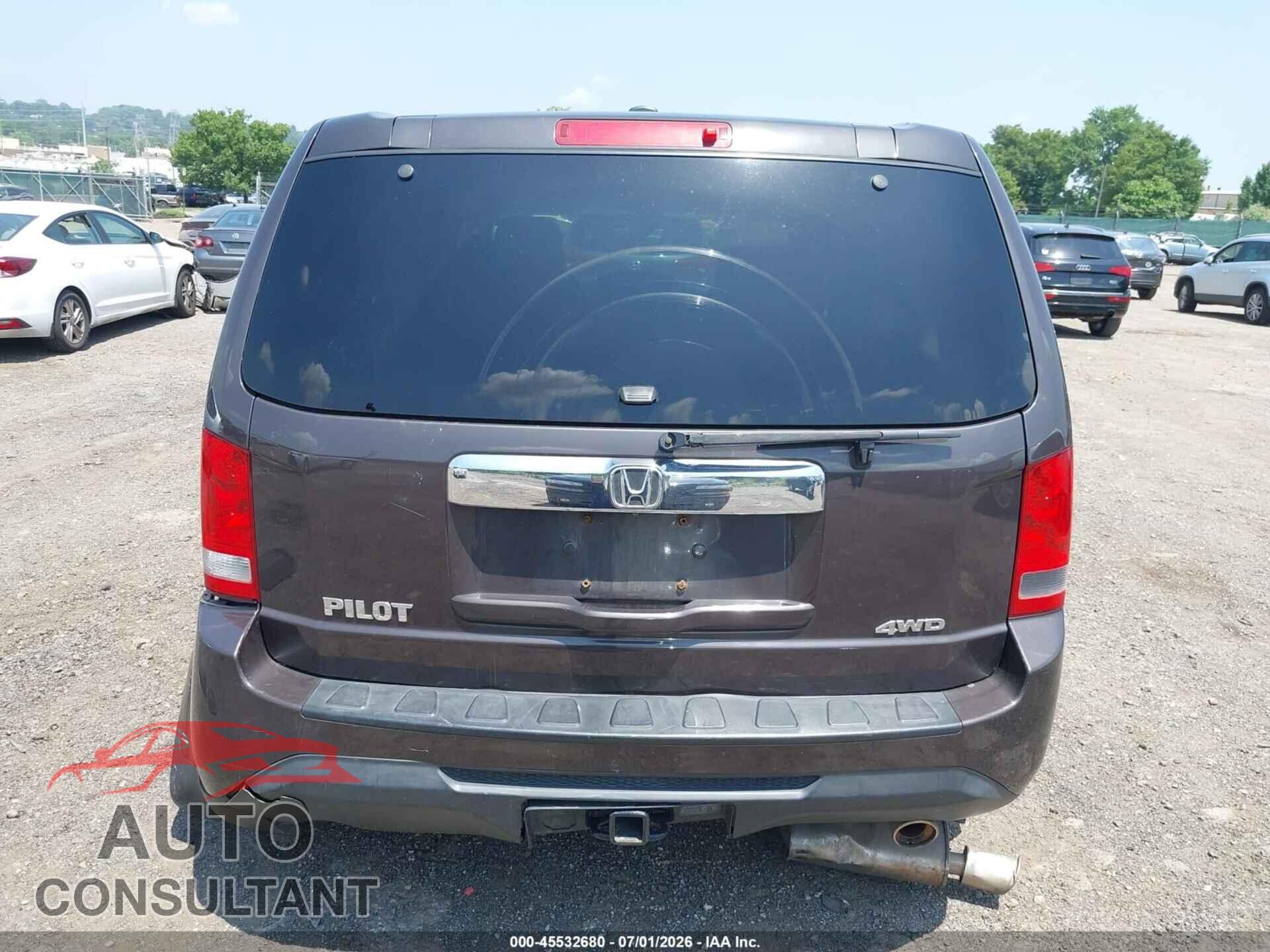 HONDA PILOT 2012 - 5FNYF4H53CB017096