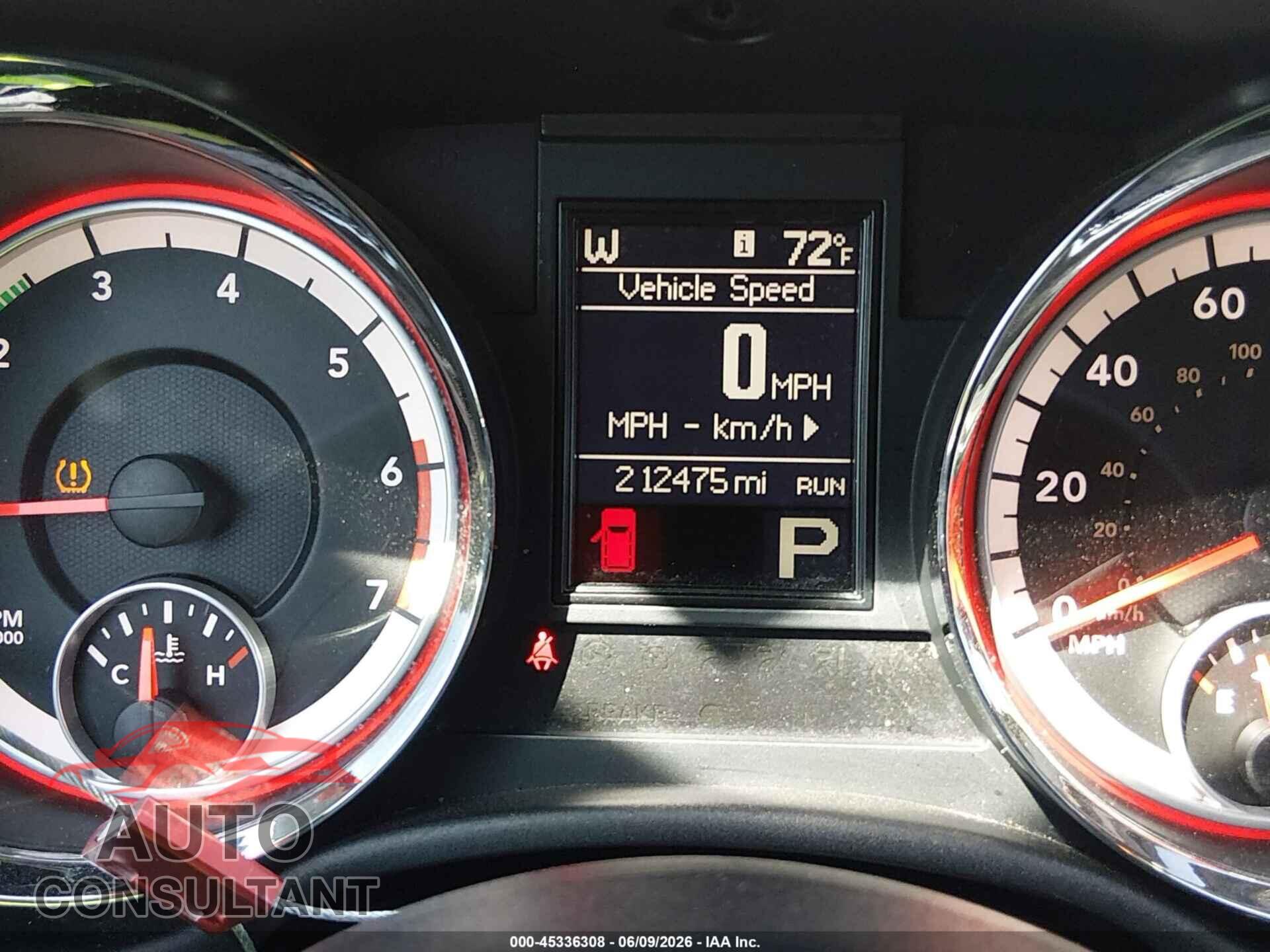 DODGE DURANGO 2013 - 1C4SDJET2DC678968