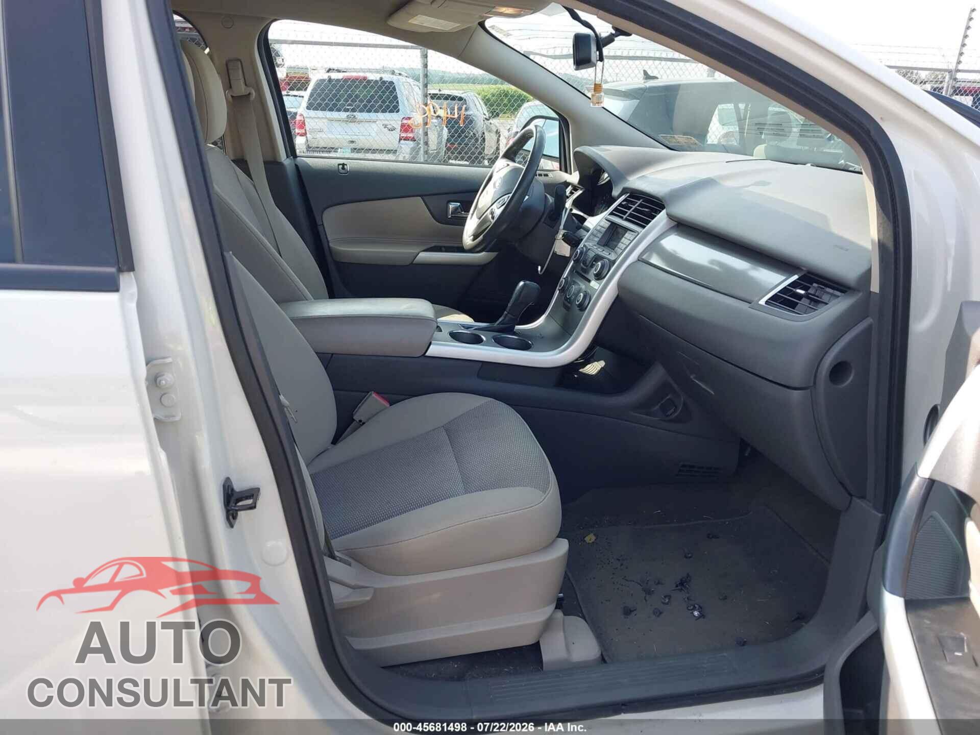 FORD EDGE 2013 - 2FMDK3JCXDBA85225