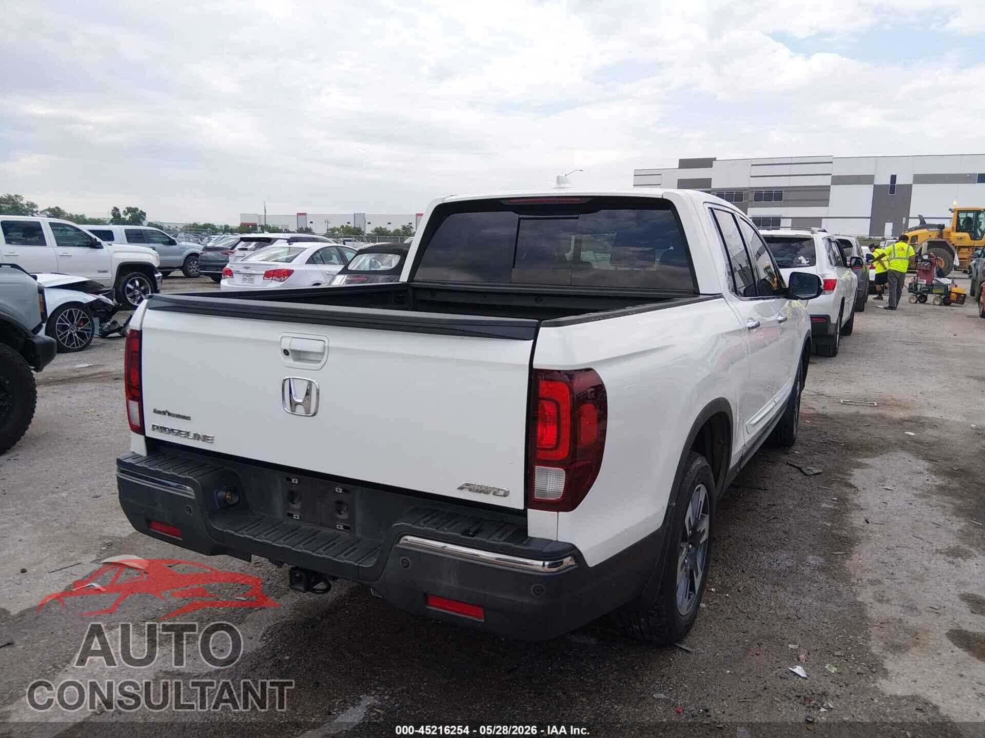 HONDA RIDGELINE 2019 - 5FPYK3F72KB012925
