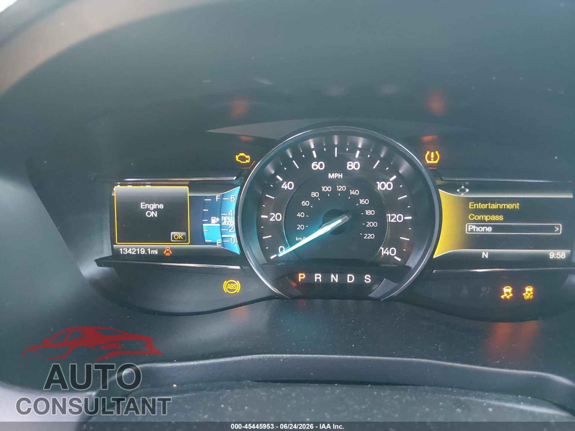 FORD EXPLORER 2017 - 1FM5K8D86HGD95248