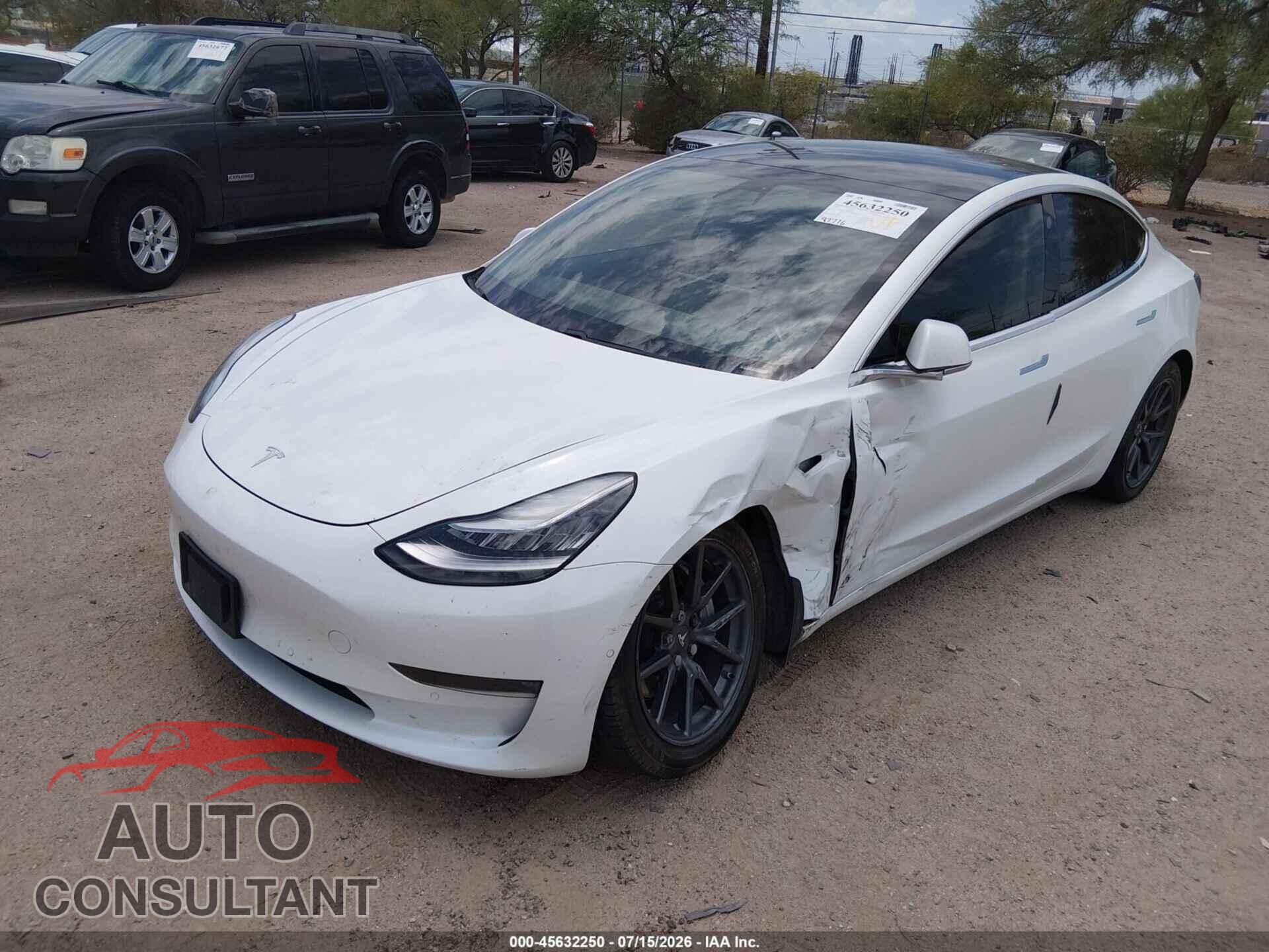 TESLA MODEL 3 2019 - 5YJ3E1EA7KF401331