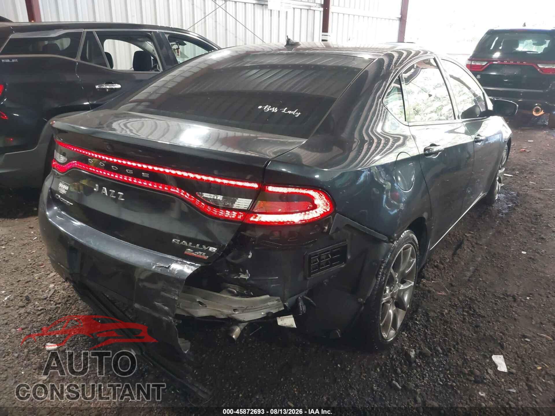 DODGE DART 2014 - 1C3CDFBB0ED721409