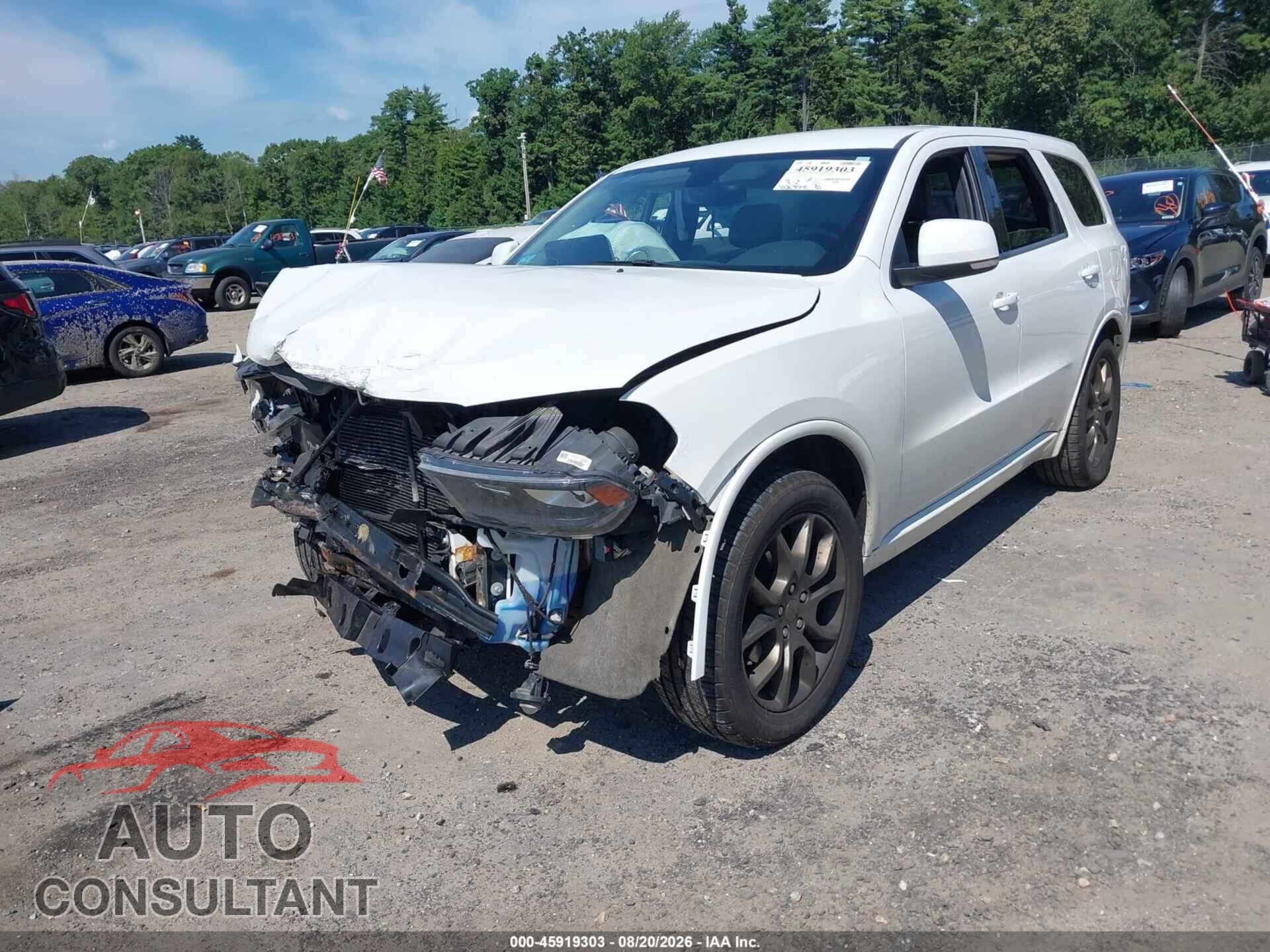 DODGE DURANGO 2017 - 1C4RDJDG6HC781061
