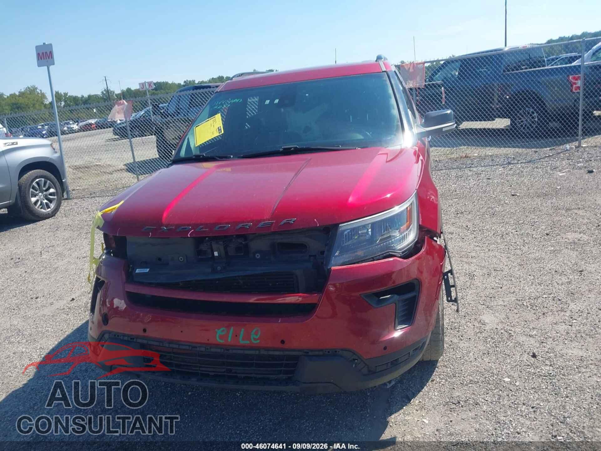 FORD EXPLORER 2018 - 1FM5K8GT9JGB25758