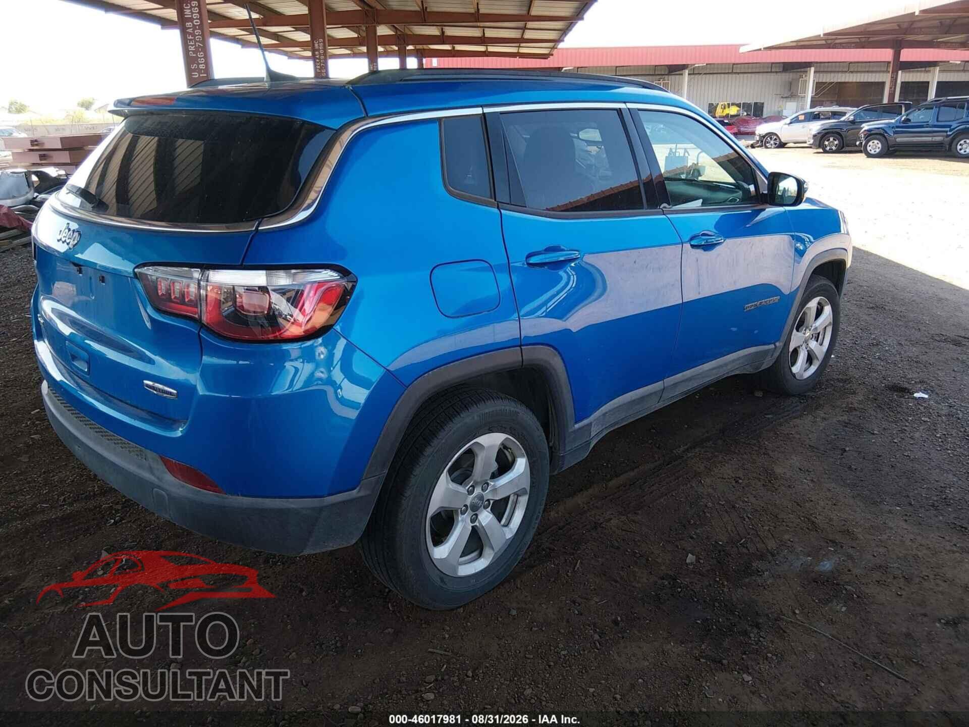 JEEP COMPASS 2019 - 3C4NJDBB2KT596954