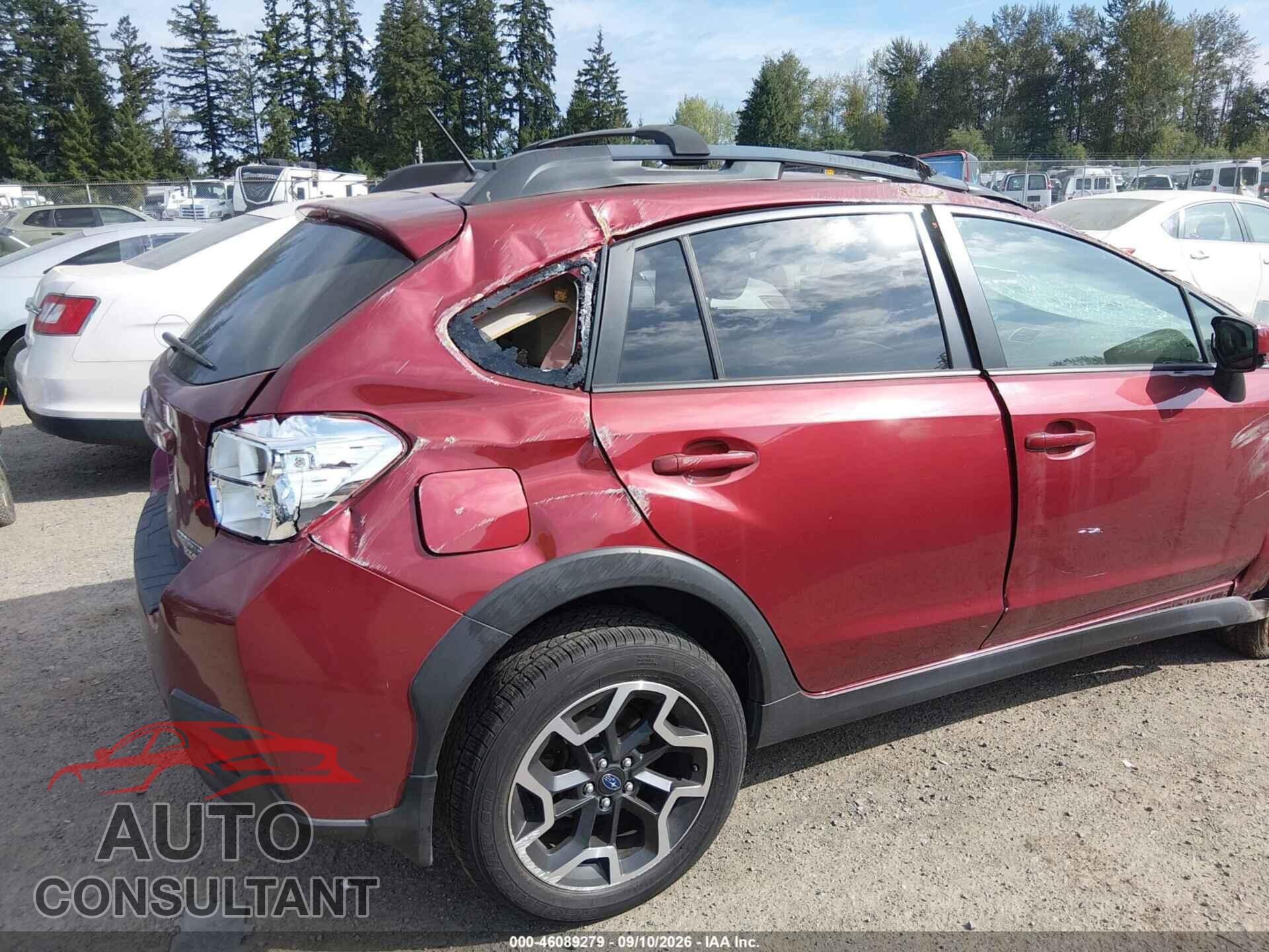 SUBARU CROSSTREK 2016 - JF2GPABC9G8346164
