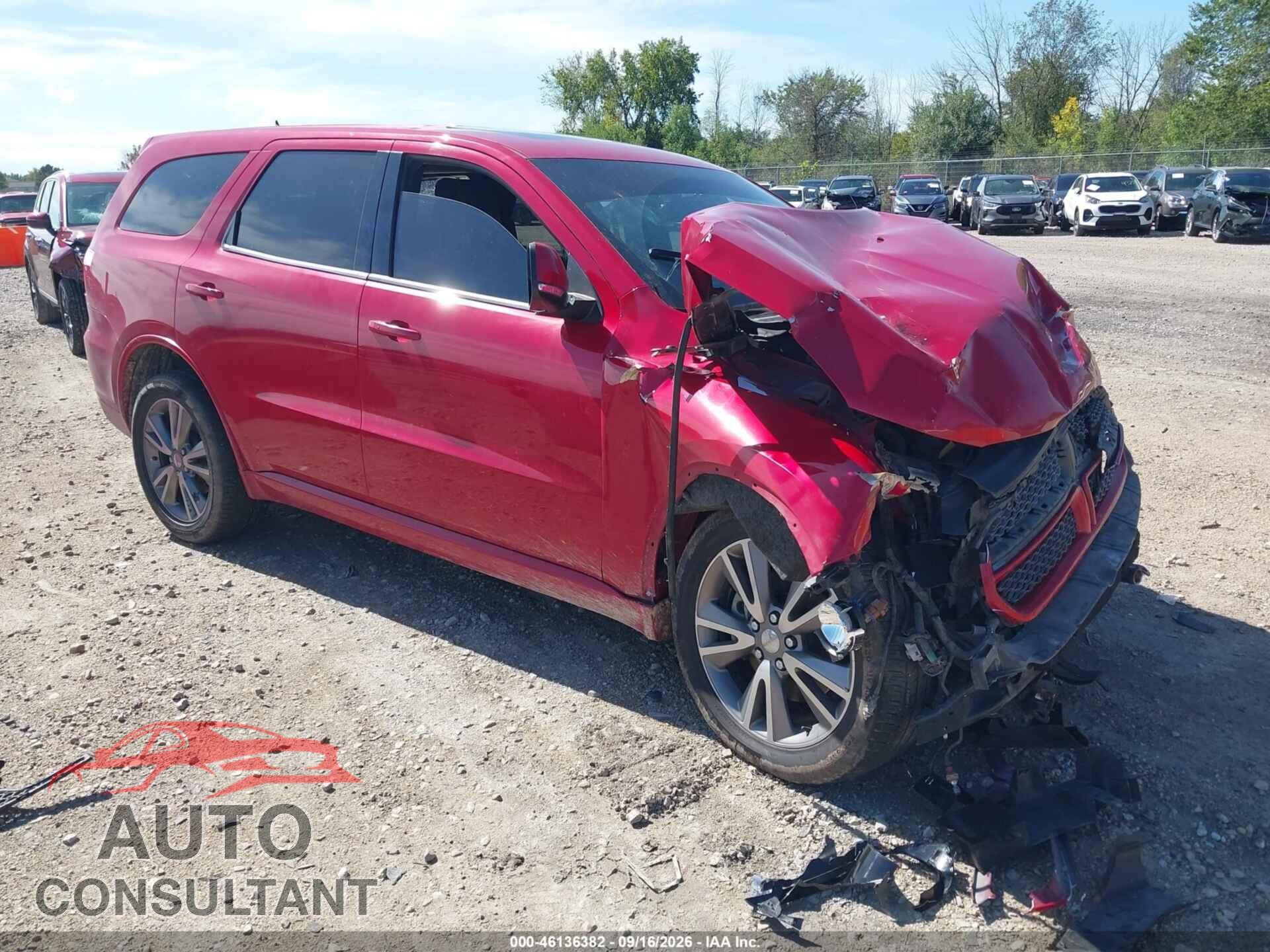 DODGE DURANGO 2013 - 1C4SDJCT6DC597183