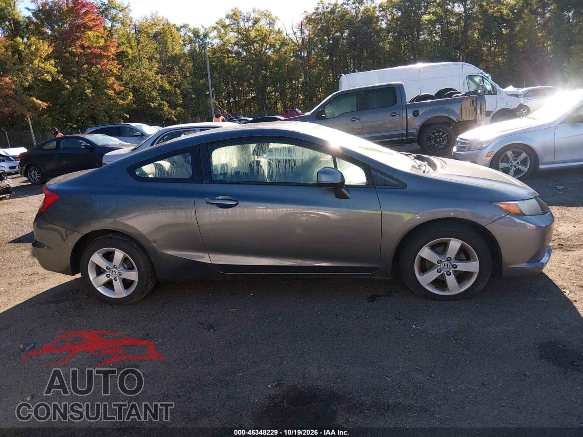 HONDA CIVIC 2012 - 2HGFG3B86CH537807