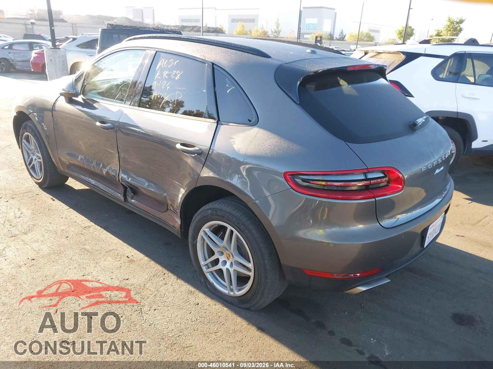 PORSCHE MACAN 2018 - WP1AA2A54JLB22558