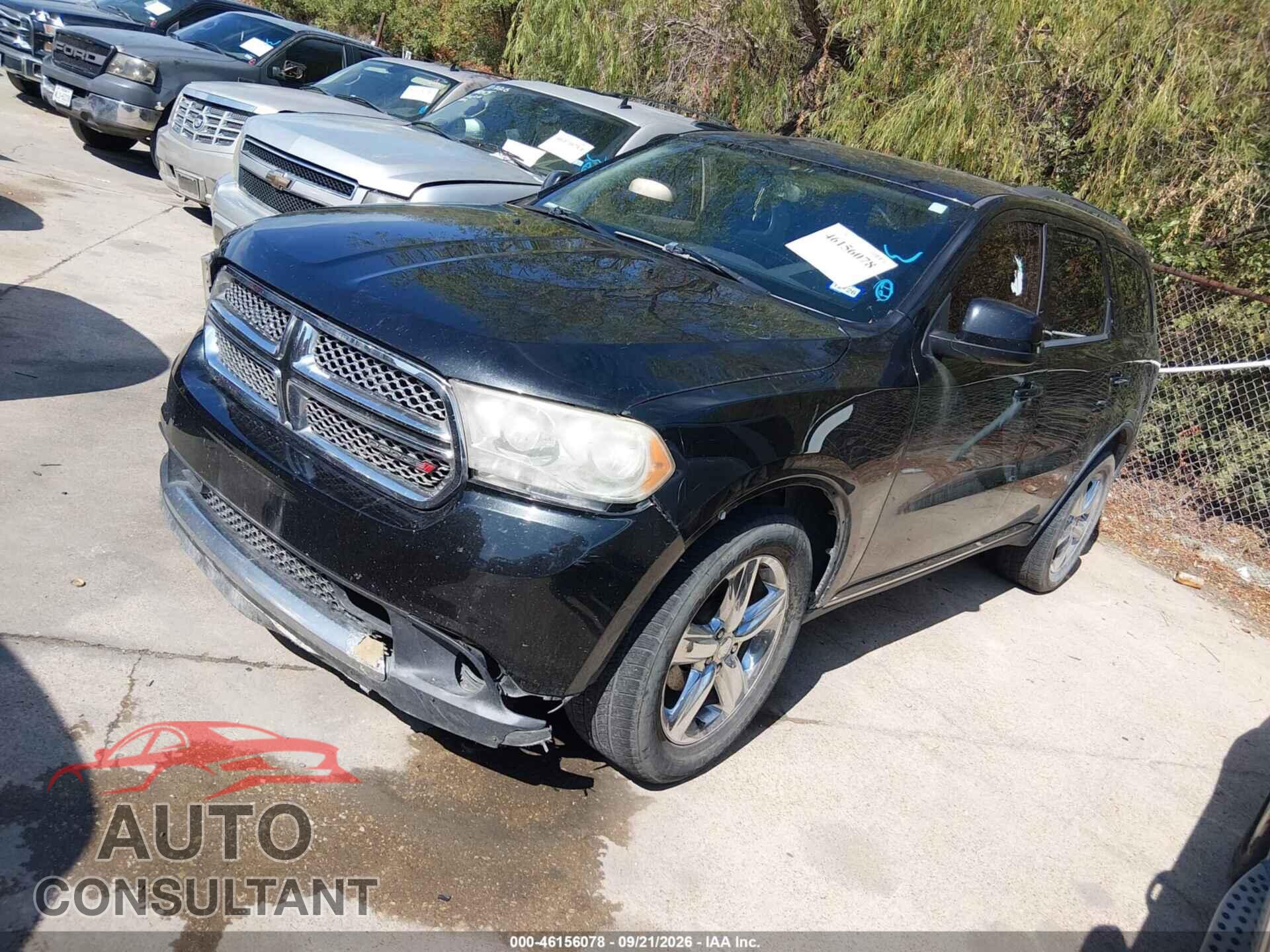 DODGE DURANGO 2013 - 1C4RDHAG6DC686250