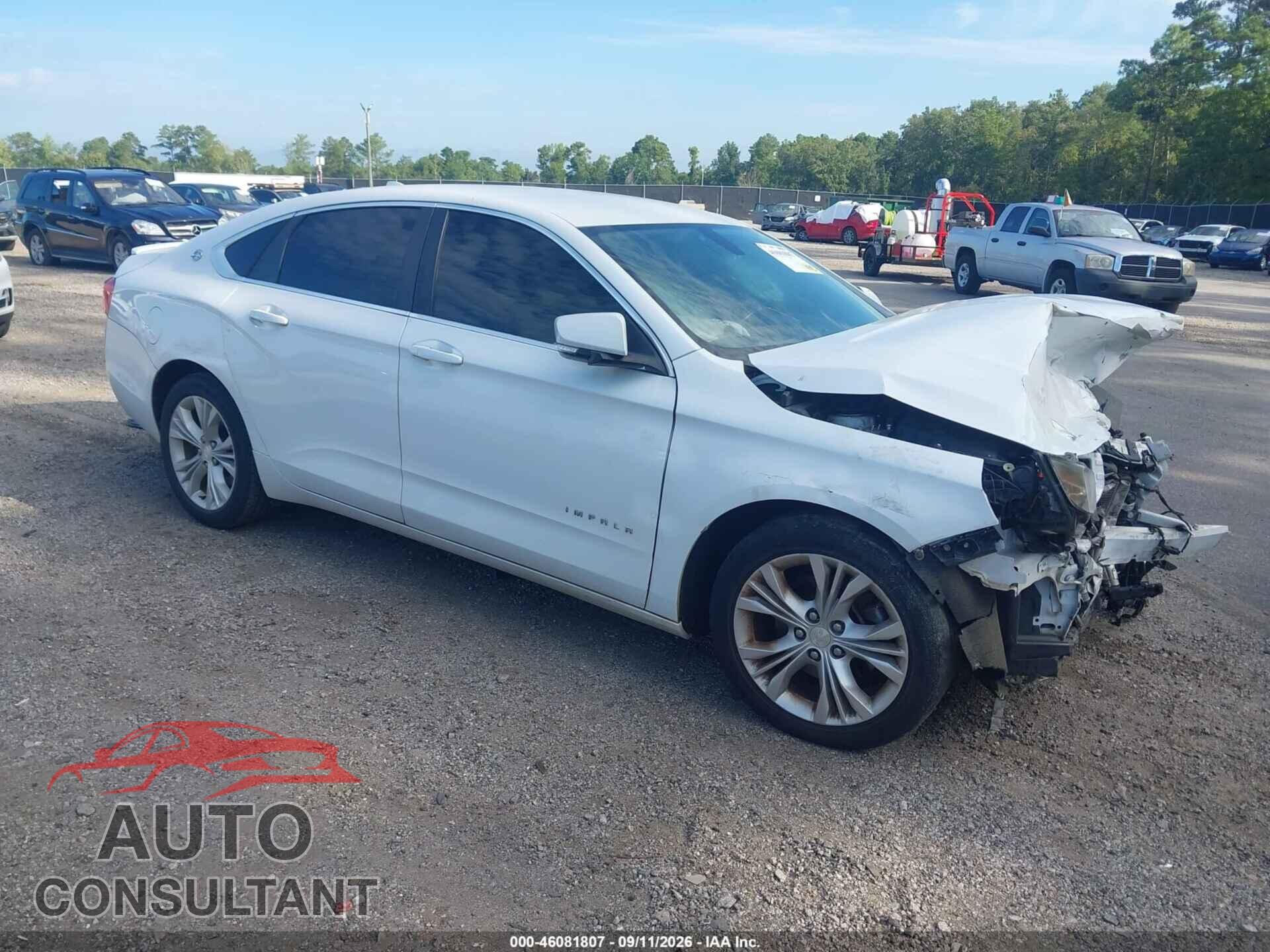 CHEVROLET IMPALA 2014 - 2G1125S37E9103473