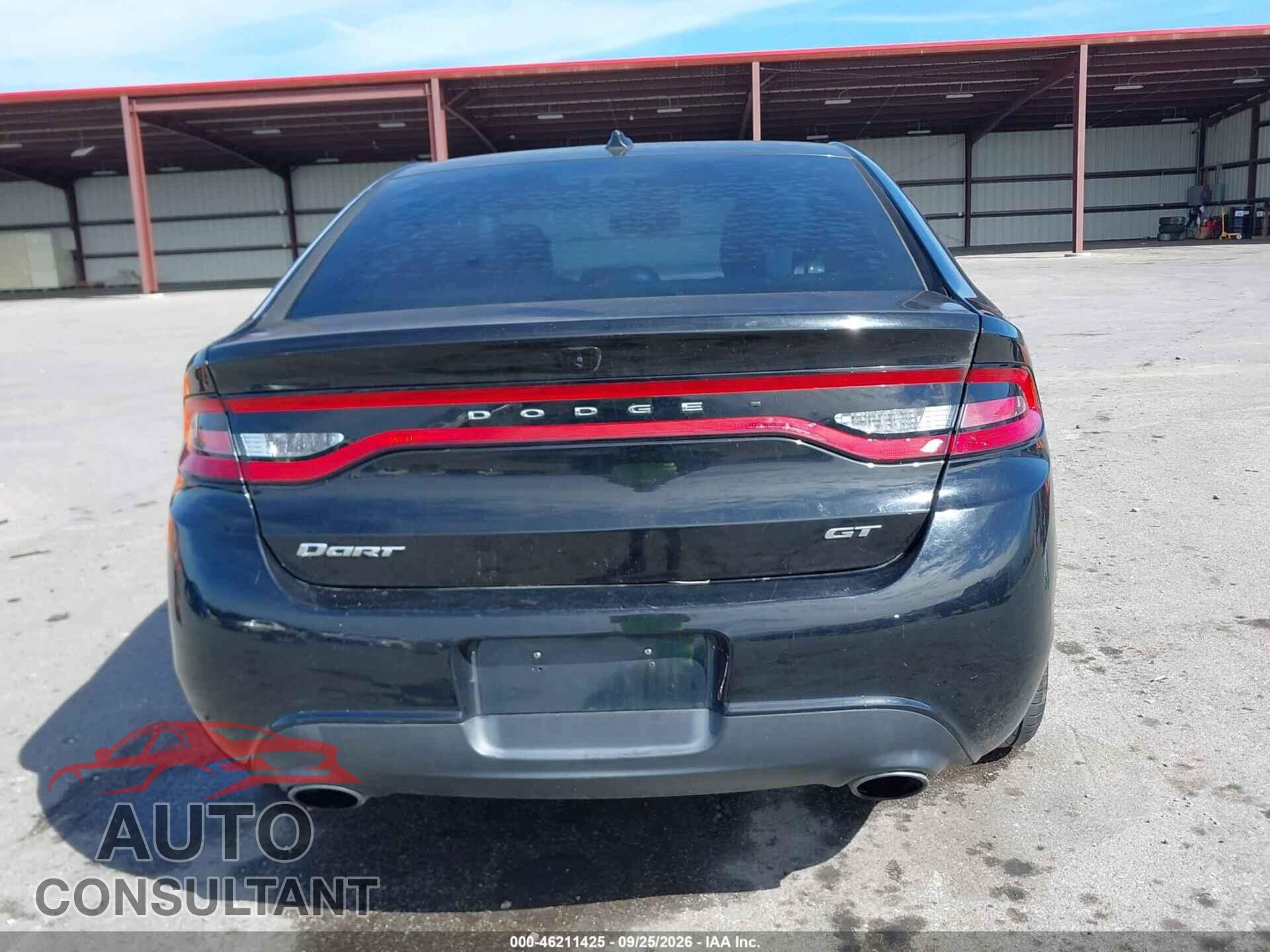 DODGE DART 2015 - 1C3CDFEB3FD369424