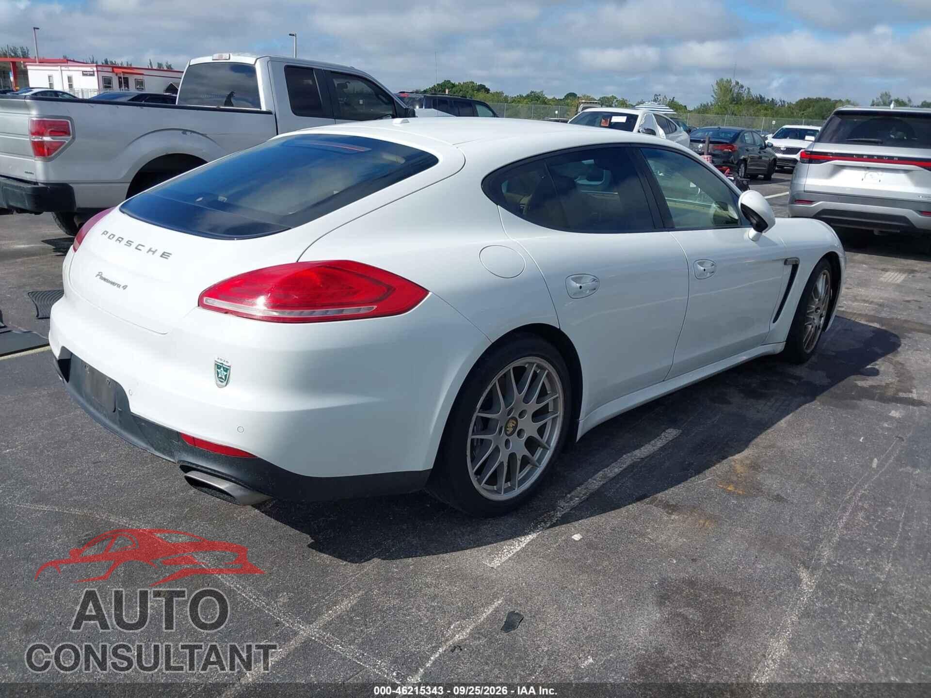 PORSCHE PANAMERA 2014 - WP0AA2A70EL013345