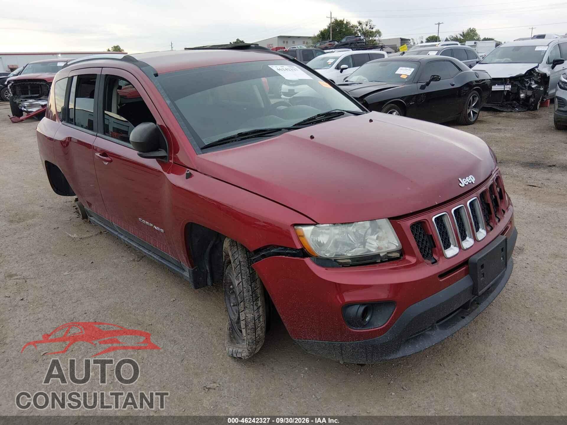 JEEP COMPASS 2012 - 1C4NJDBB1CD582745