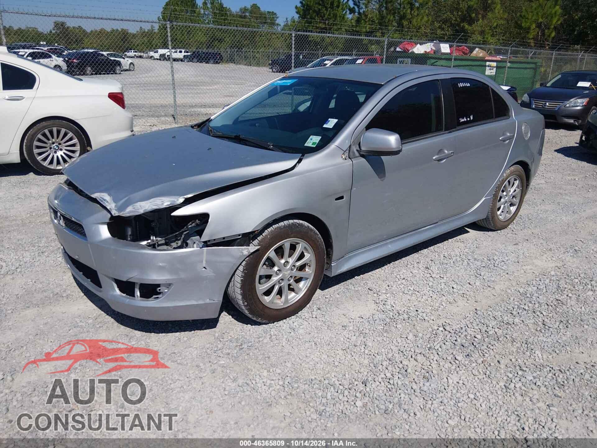 MITSUBISHI LANCER 2012 - JA32U2FU5CU016788
