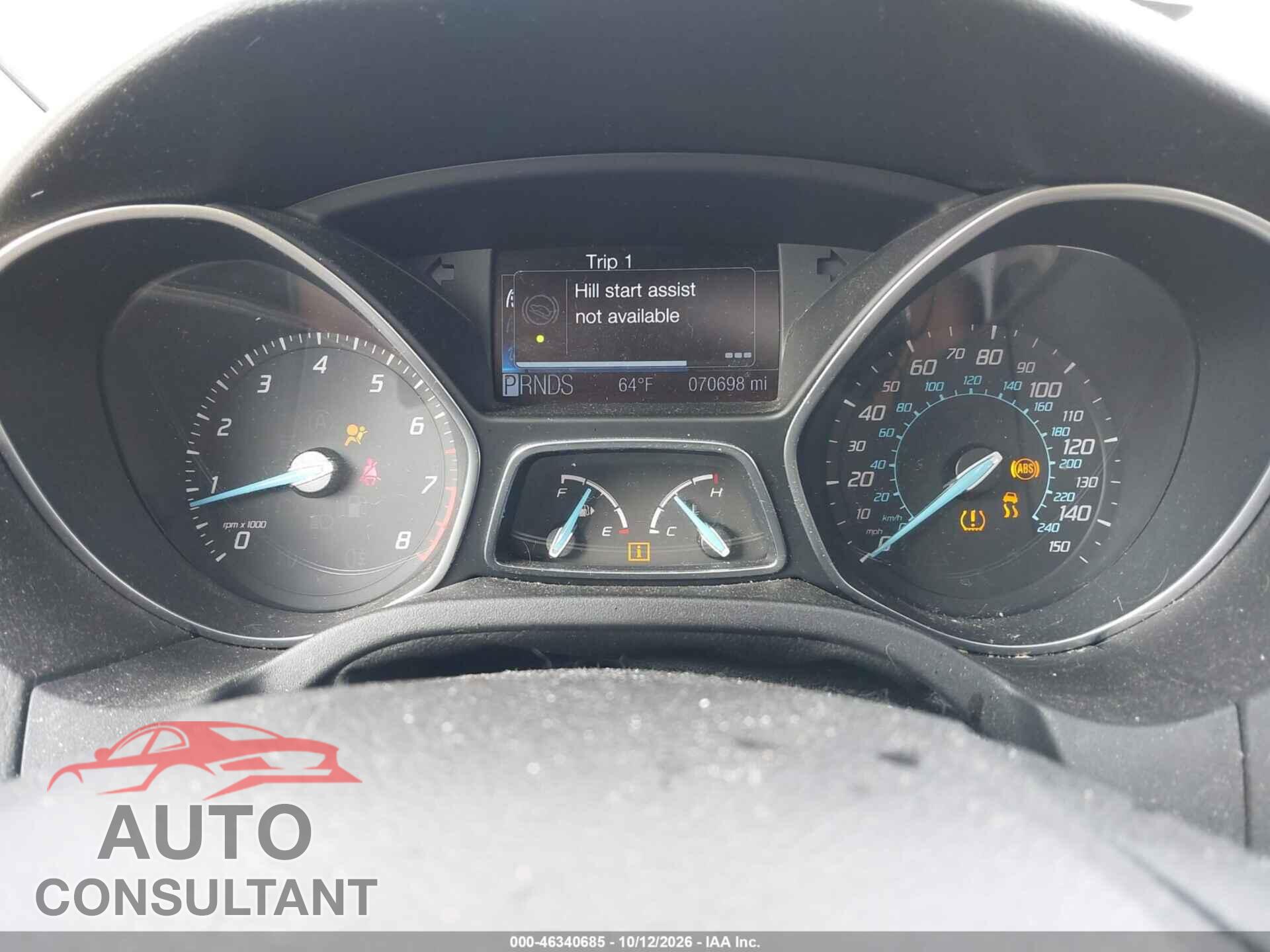 FORD FOCUS 2012 - 1FAHP3M28CL333888