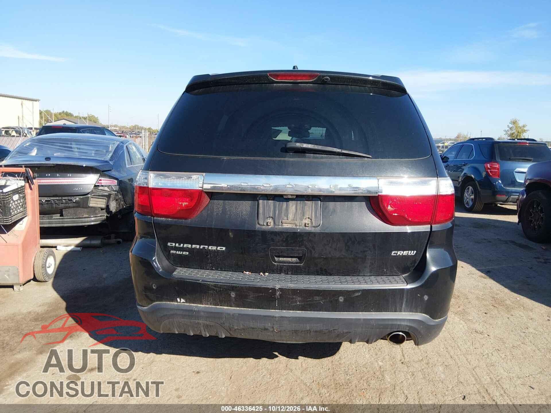 DODGE DURANGO 2013 - 1C4RDJDG4DC669336
