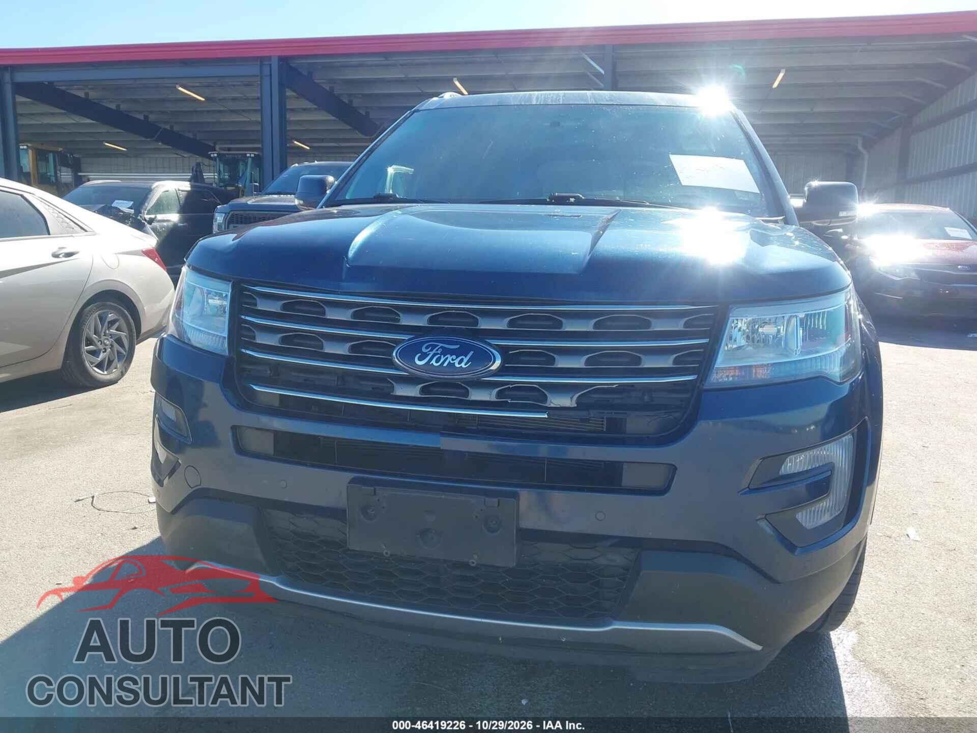 FORD EXPLORER 2017 - 1FM5K8D89HGE23608