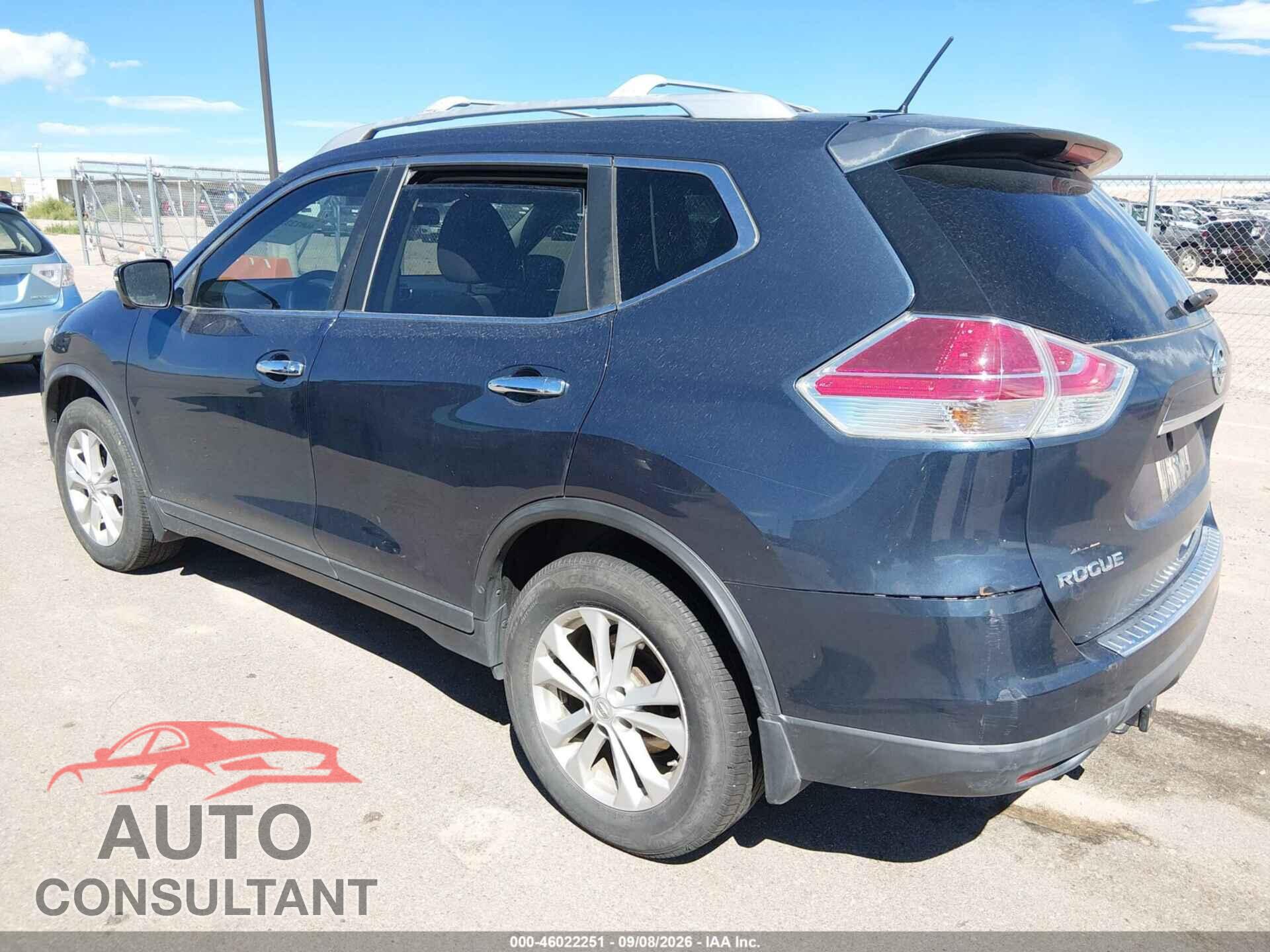 NISSAN ROGUE 2016 - KNMAT2MT5GP600218