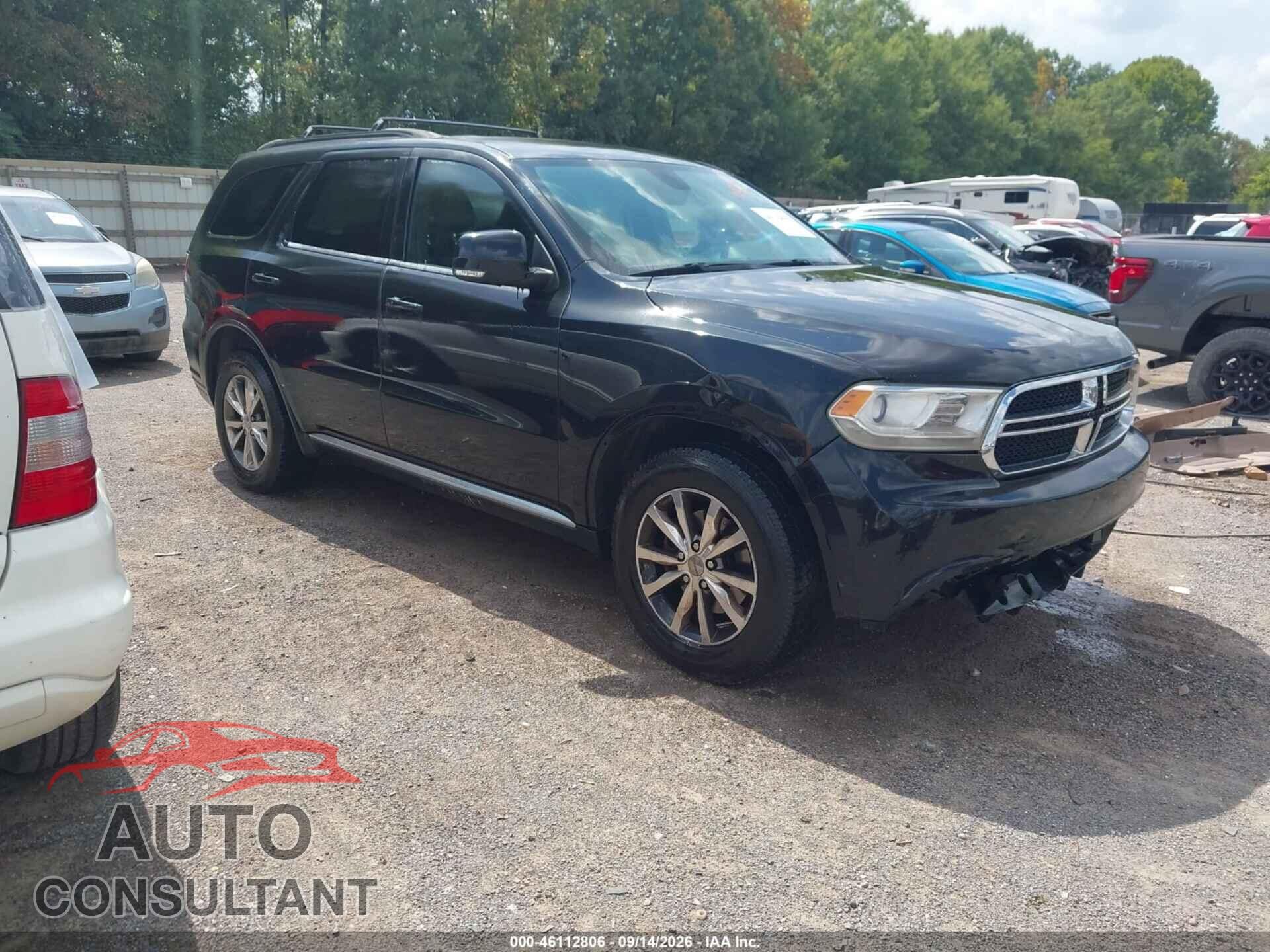 DODGE DURANGO 2014 - 1C4RDJDG5EC596835