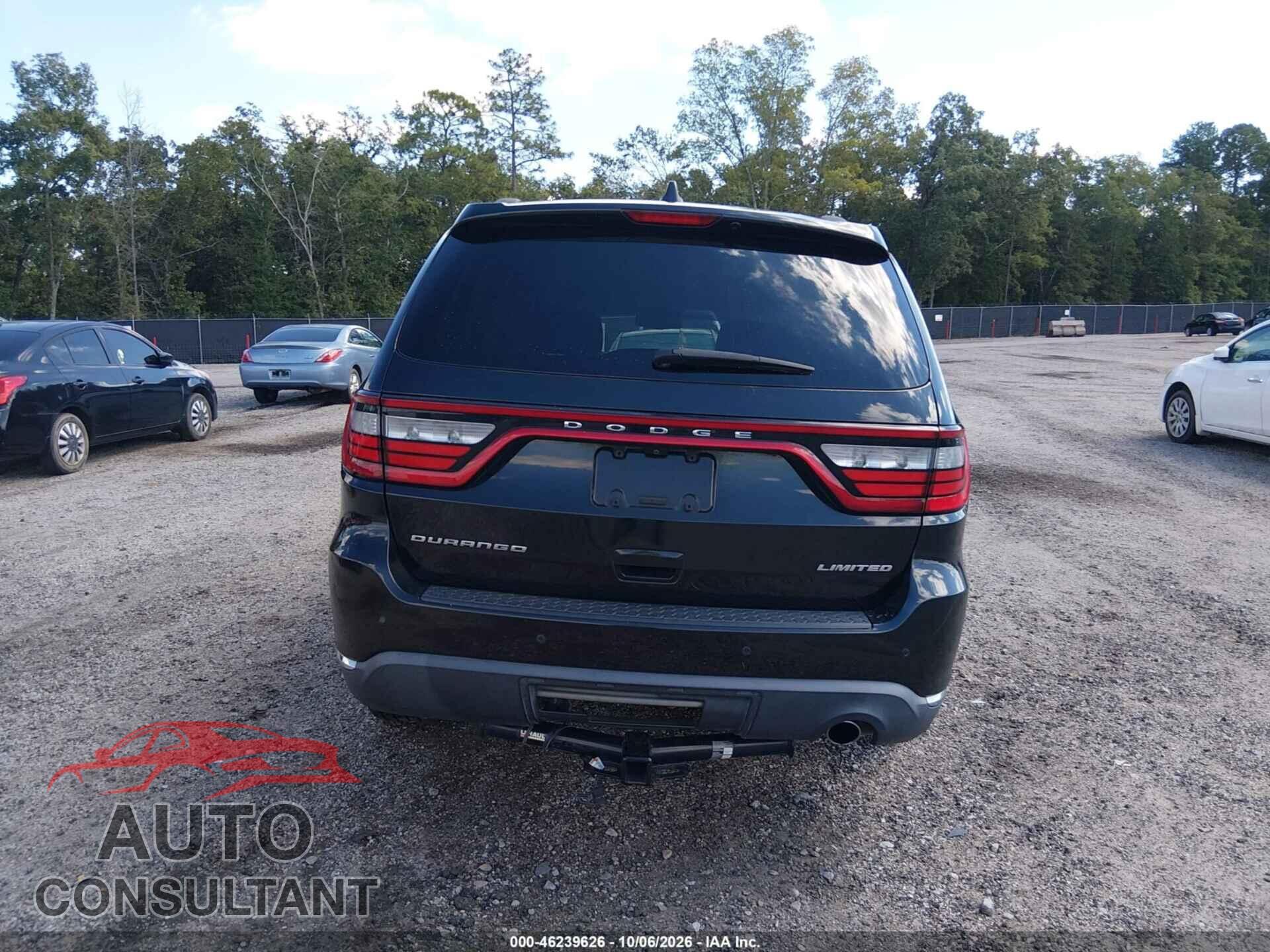 DODGE DURANGO 2016 - 1C4RDHDG6GC402874