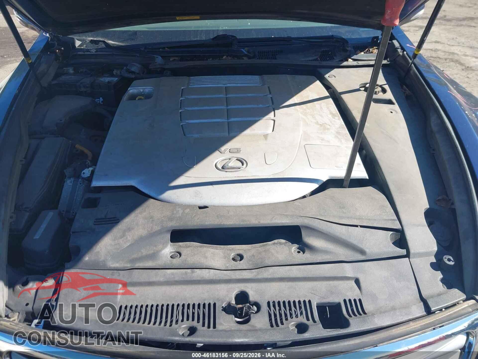 LEXUS LS 460 2011 - JTHCL5EF3B5011299