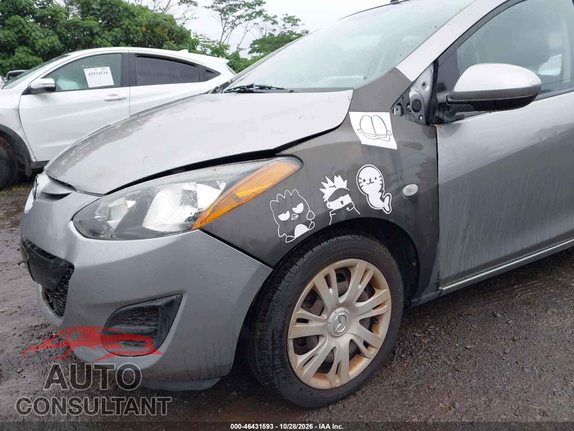 MAZDA MAZDA2 2013 - JM1DE1KY2D0154808