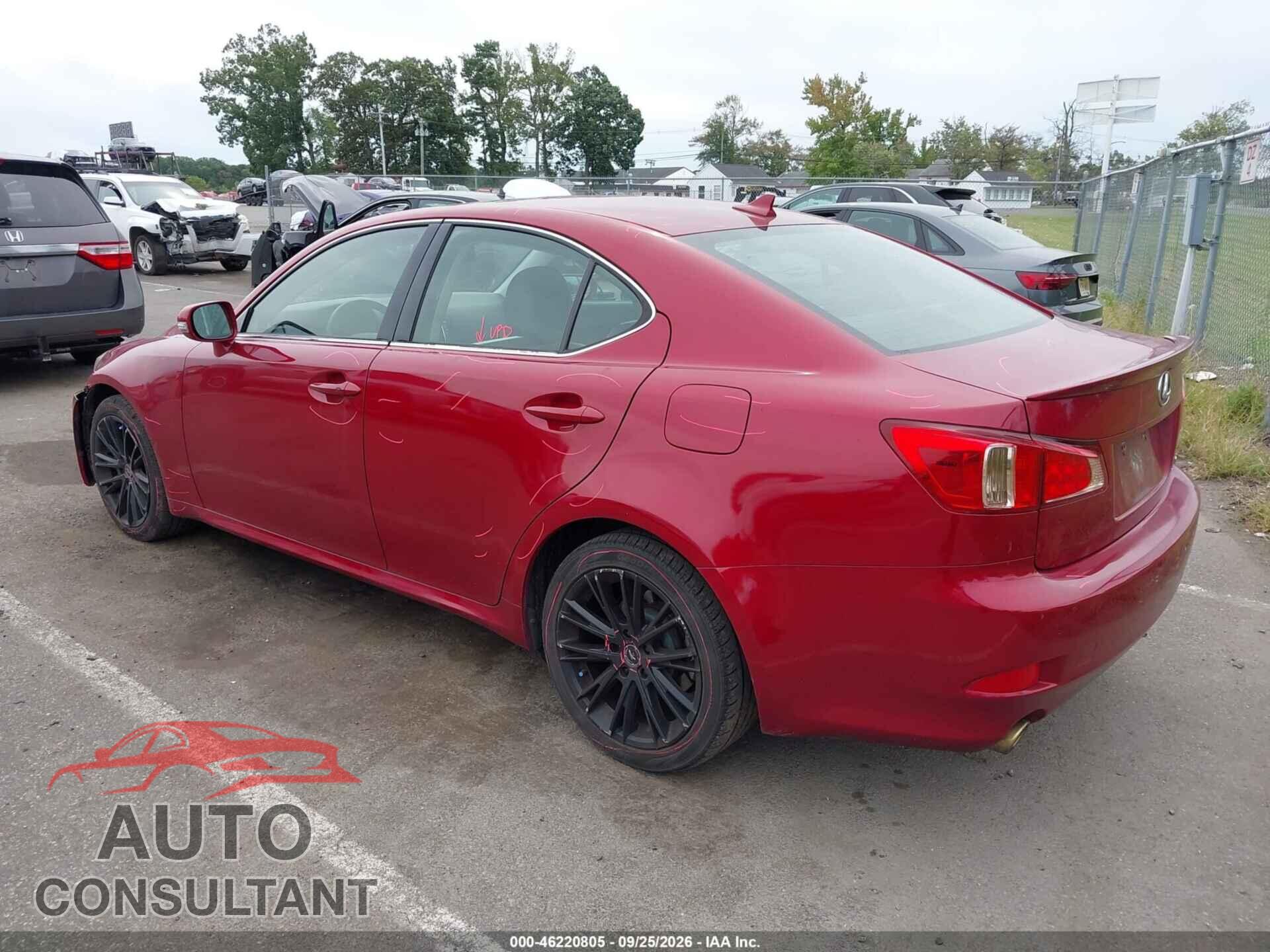 LEXUS IS 250 2012 - JTHCF5C28C5059762