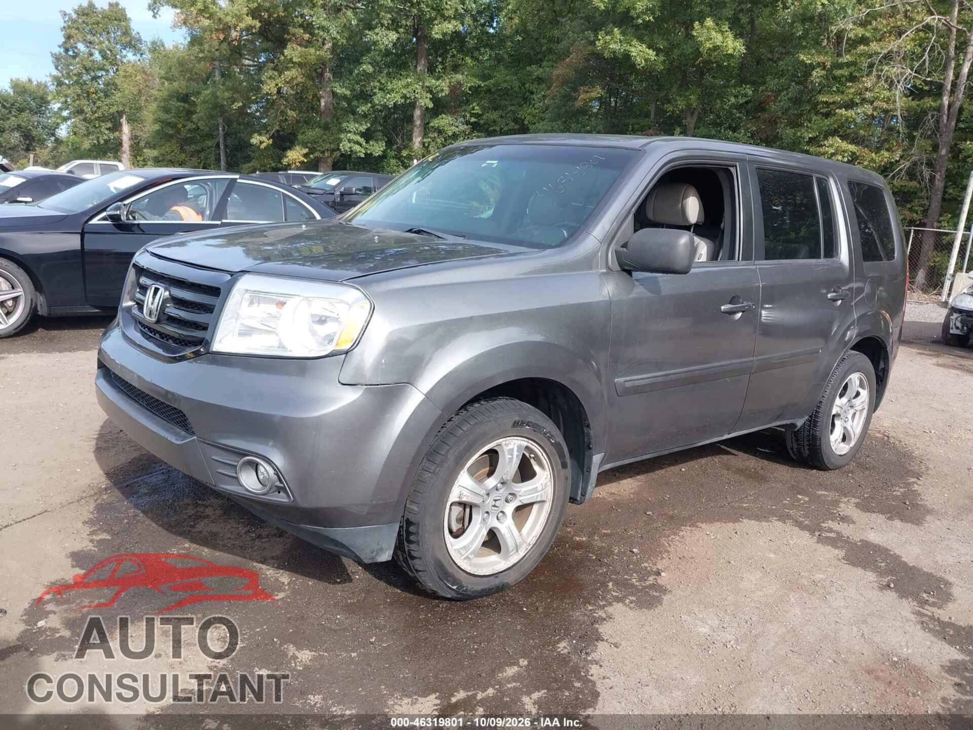 HONDA PILOT 2012 - 5FNYF4H5XCB065694