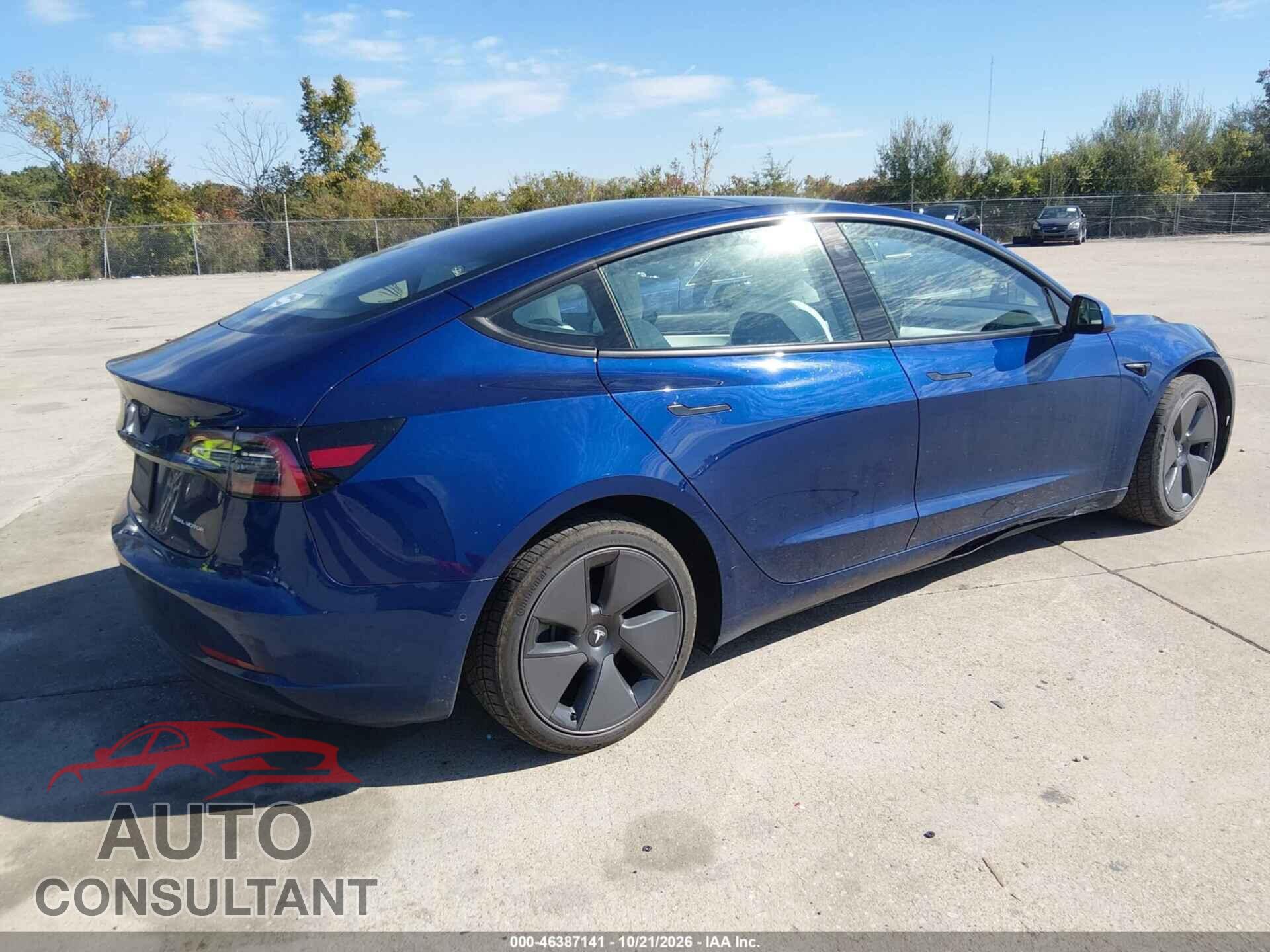 TESLA MODEL 3 2021 - 5YJ3E1EBXMF919266
