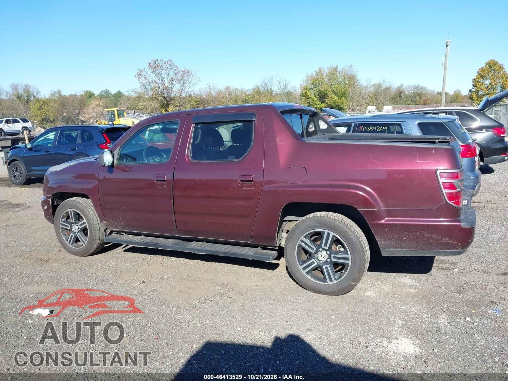 HONDA RIDGELINE 2009 - 5FPYK16539B107801