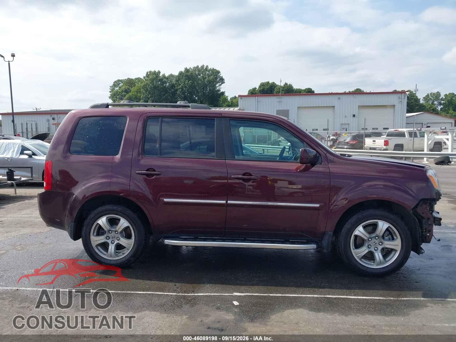 HONDA PILOT 2013 - 5FNYF3H54DB041774