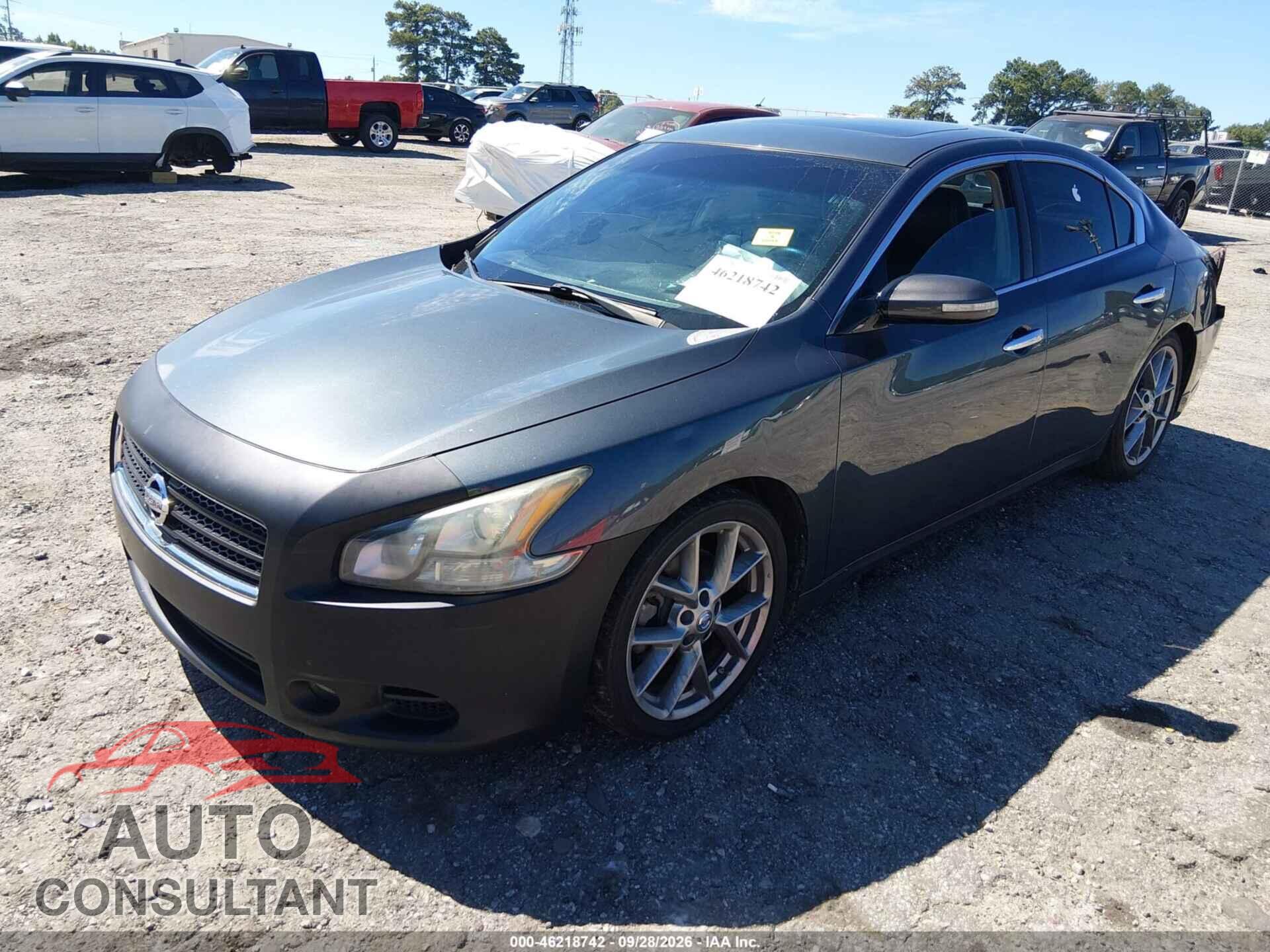 NISSAN MAXIMA 2011 - 1N4AA5AP2BC849869