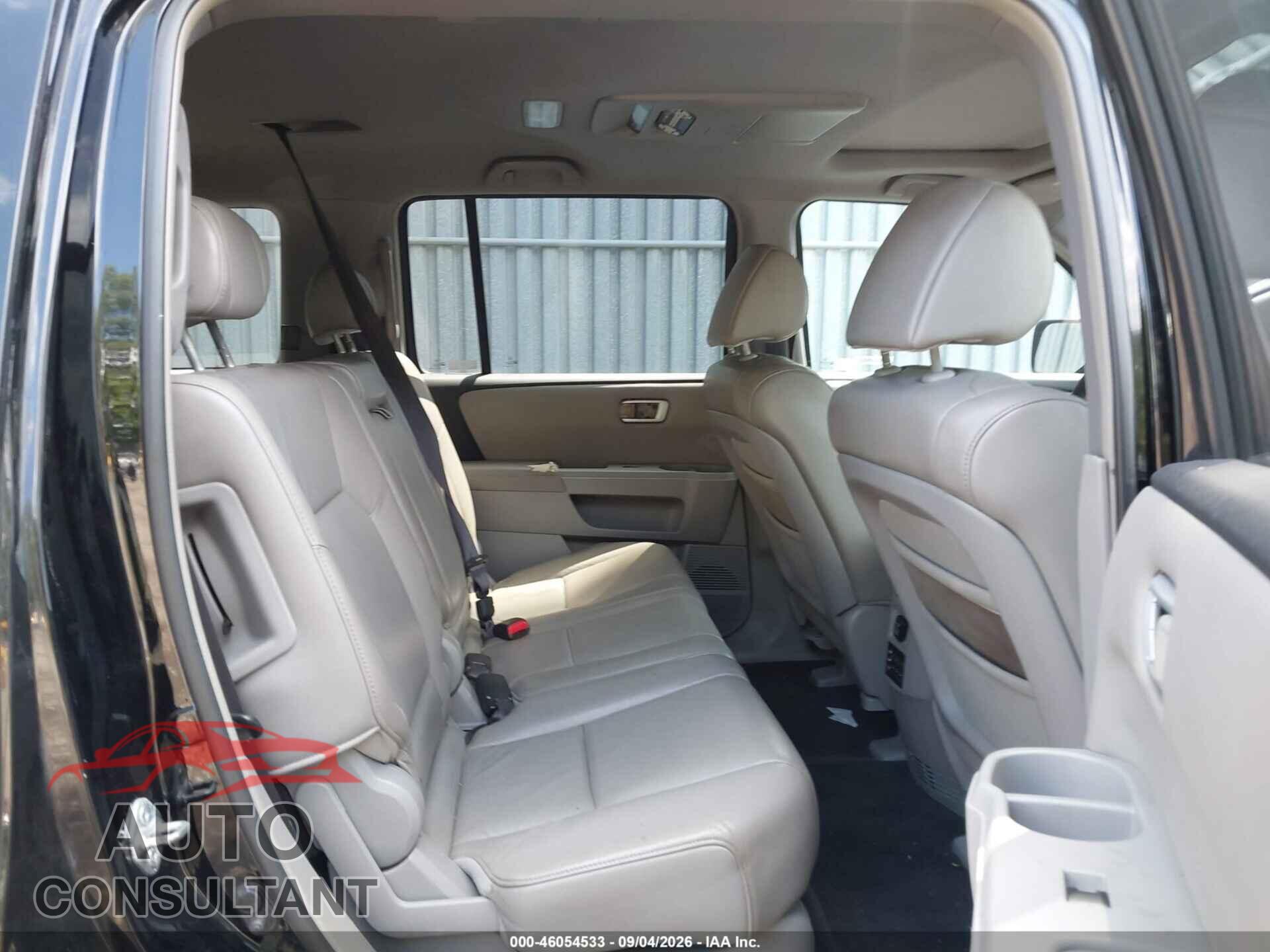 HONDA PILOT 2009 - 5FNYF48639B017357