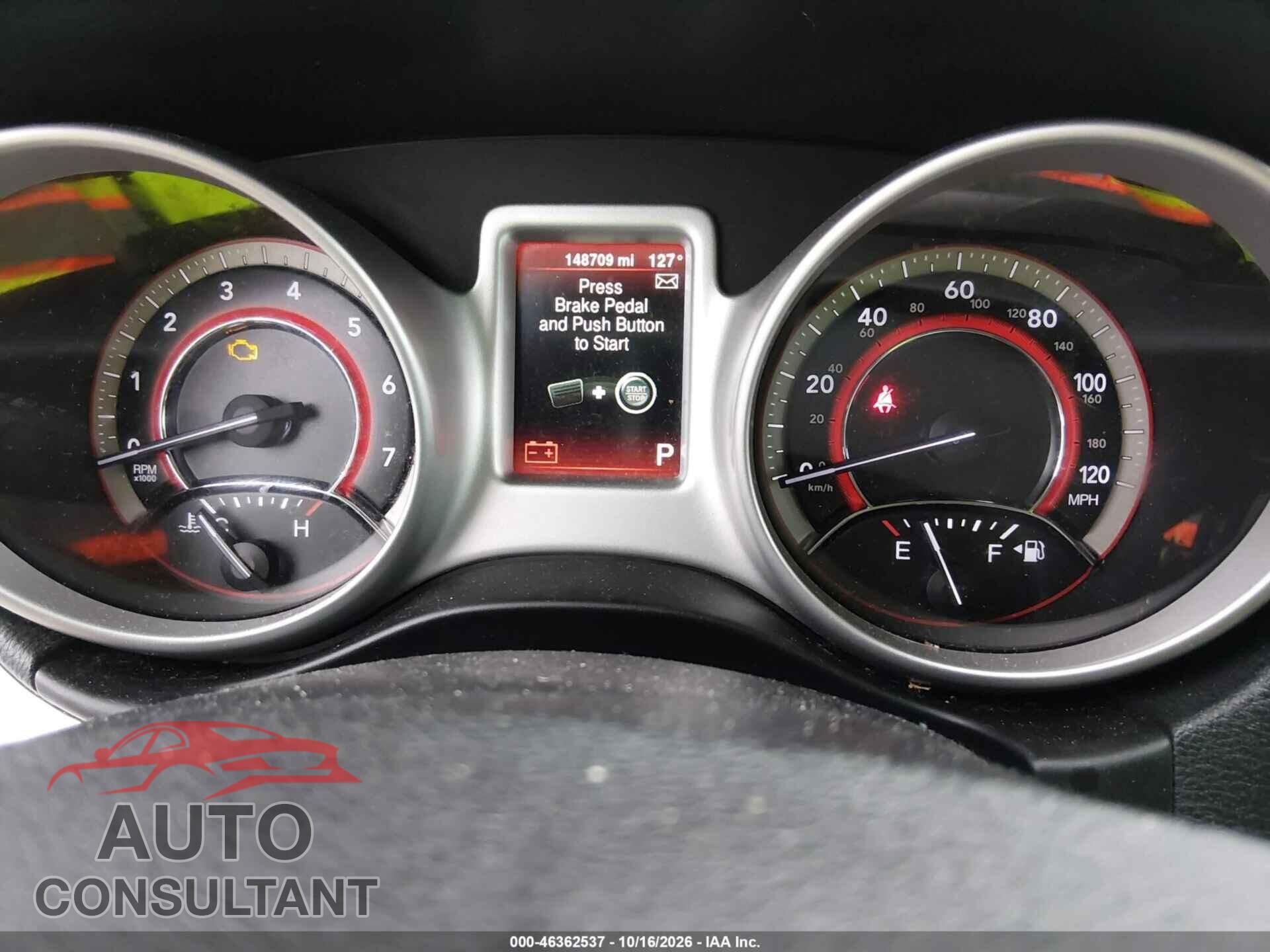 DODGE JOURNEY 2015 - 3C4PDCBB3FT525889