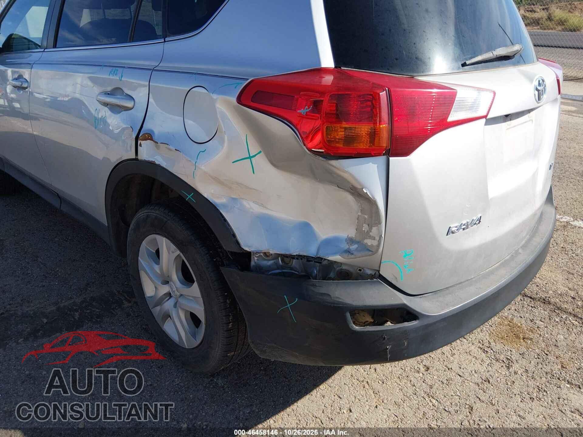 TOYOTA RAV4 2013 - 2T3ZFREV4DW025516